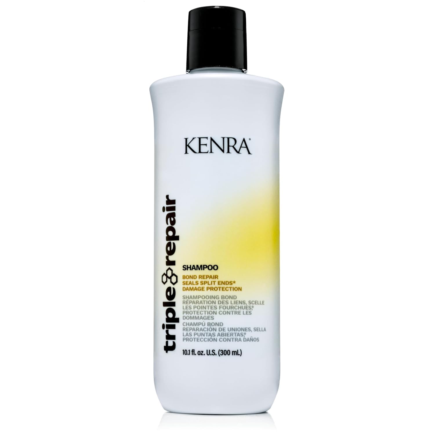 Kenra Triple Repair Shampoo & Conditioner Set – Bond Repair, Split Ends, Sulfate-Free | 10.1 fl oz