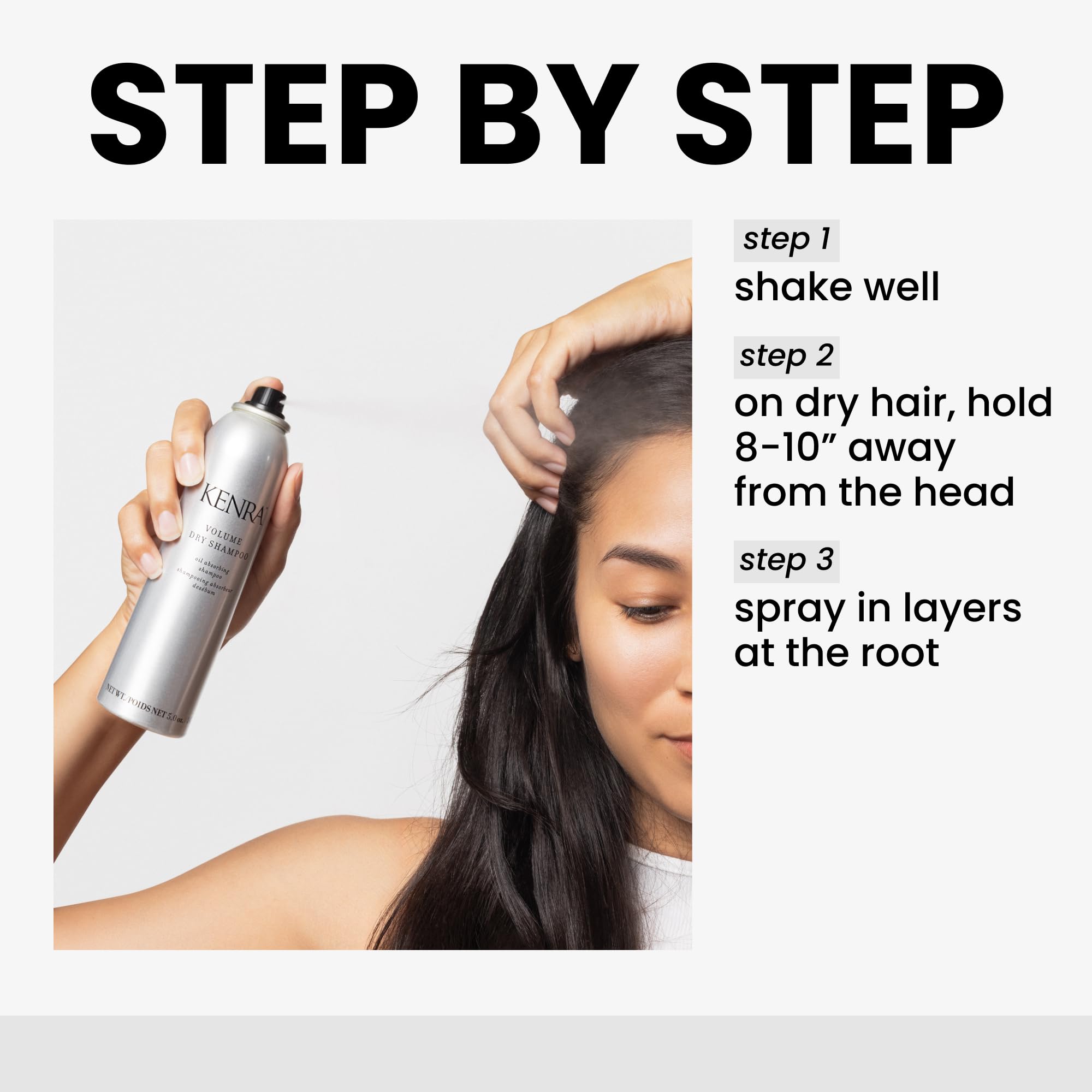 Kenra Professional Volume Dry Shampoo | Oil-Absorbing Spray for All Hair Types | 5 oz (2-Pack)