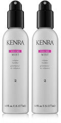 Kenra Volume Mist 2 – Buildable Volume Spray with Flexible Hold & Thermal Protection | 2-Pack, 6 oz