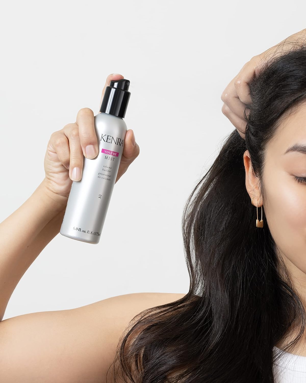 Kenra Volume Mist 2 – Buildable Volume Spray with Flexible Hold & Thermal Protection | 2-Pack, 6 oz