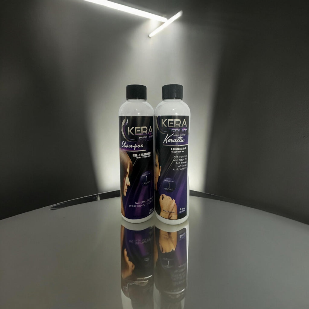 KERA FRUIT Hair Surgery 8oz Treatment - Anti-Frizz & Volume Reduction