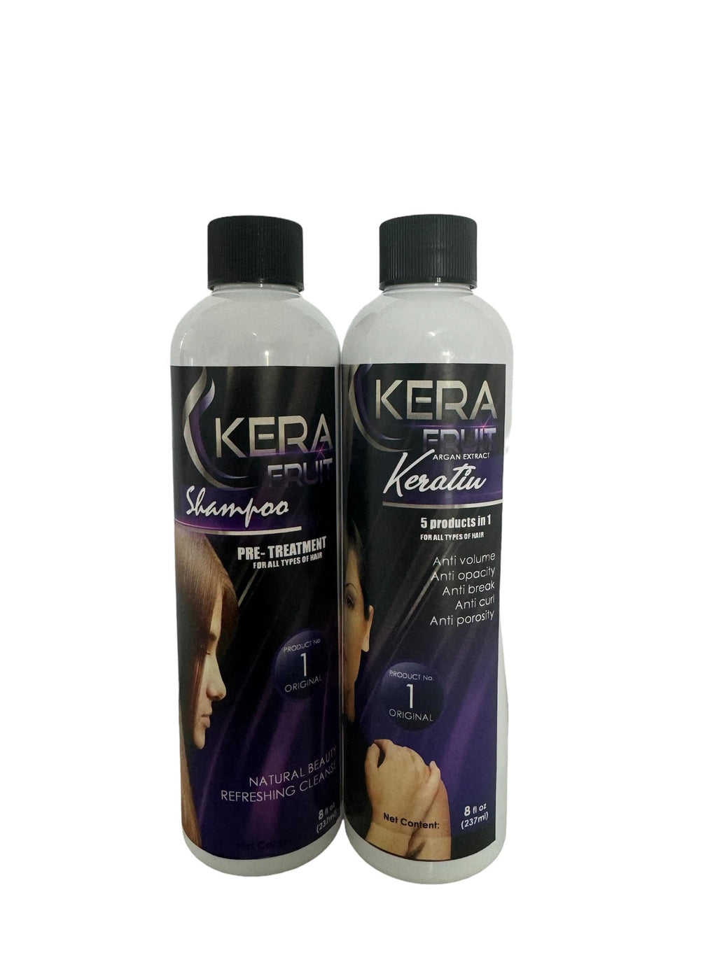 KERA FRUIT Hair Surgery 8oz Treatment - Anti-Frizz & Volume Reduction