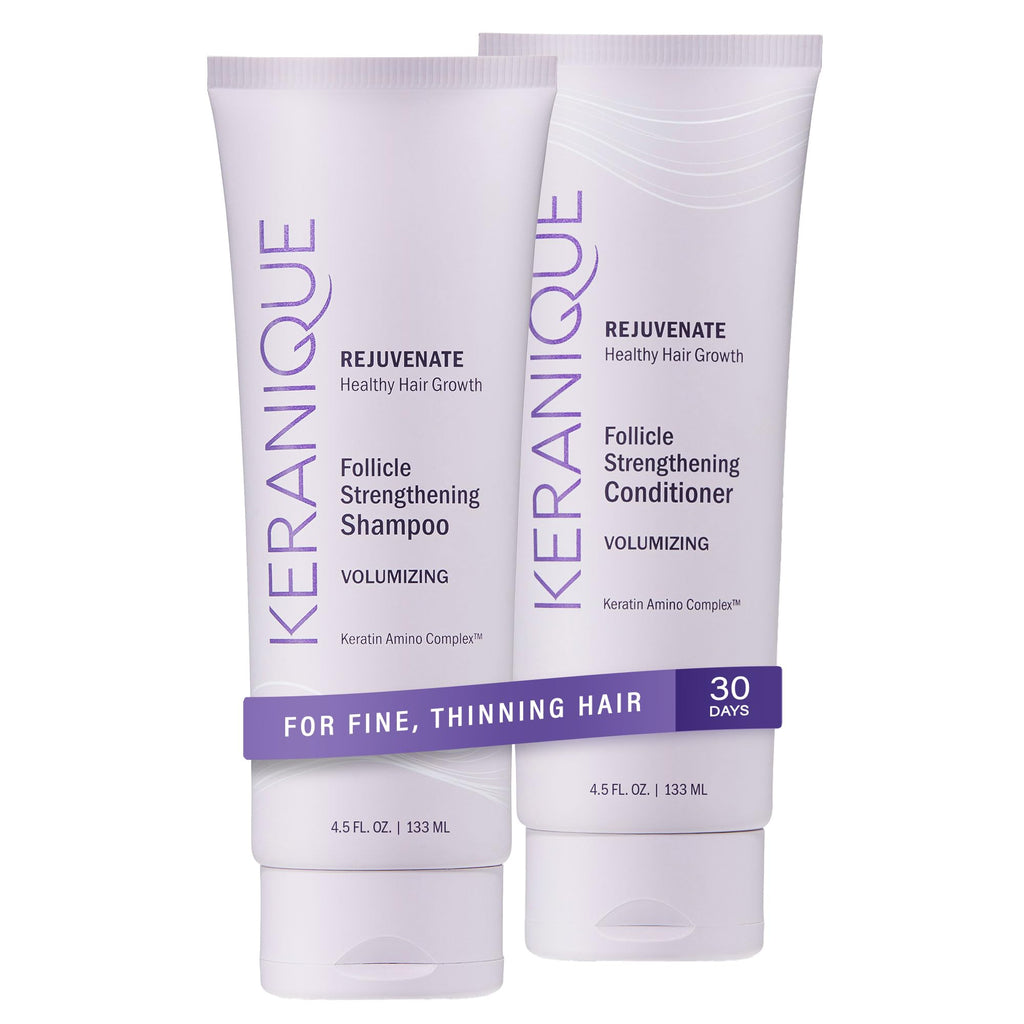 Keranique Volumizing Shampoo & Conditioner for Fine, Thinning Hair