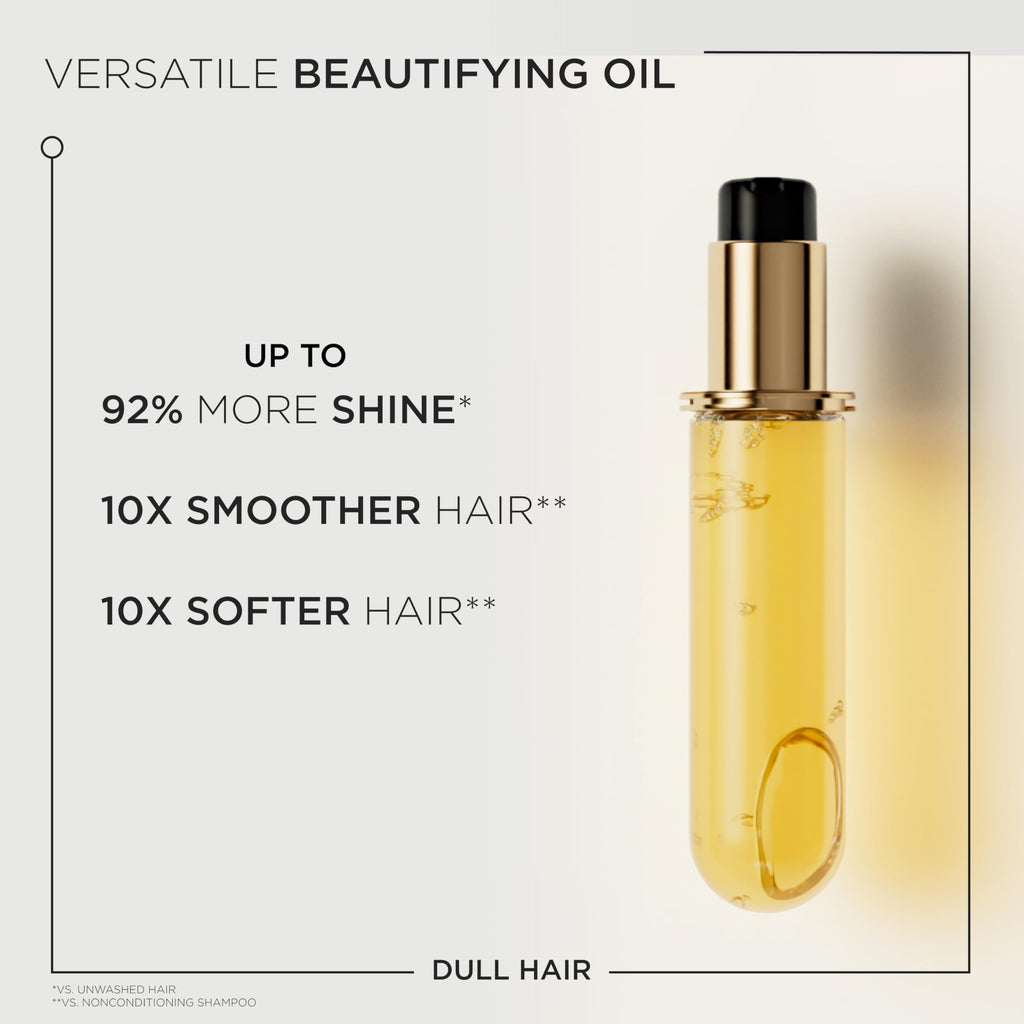 Kerastase Elixir Ultime Refillable Hair Oil – Hydrates & Smooths Frizz, Shine, Wild Camellia, 2.53 fl oz Refill