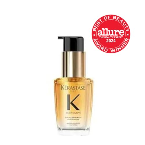 KERASTASE Elixir Ultime Refillable Hair Oil – Hydrates, Smoothes Frizz & Adds Shine (Travel Size 1.01 Fl Oz)