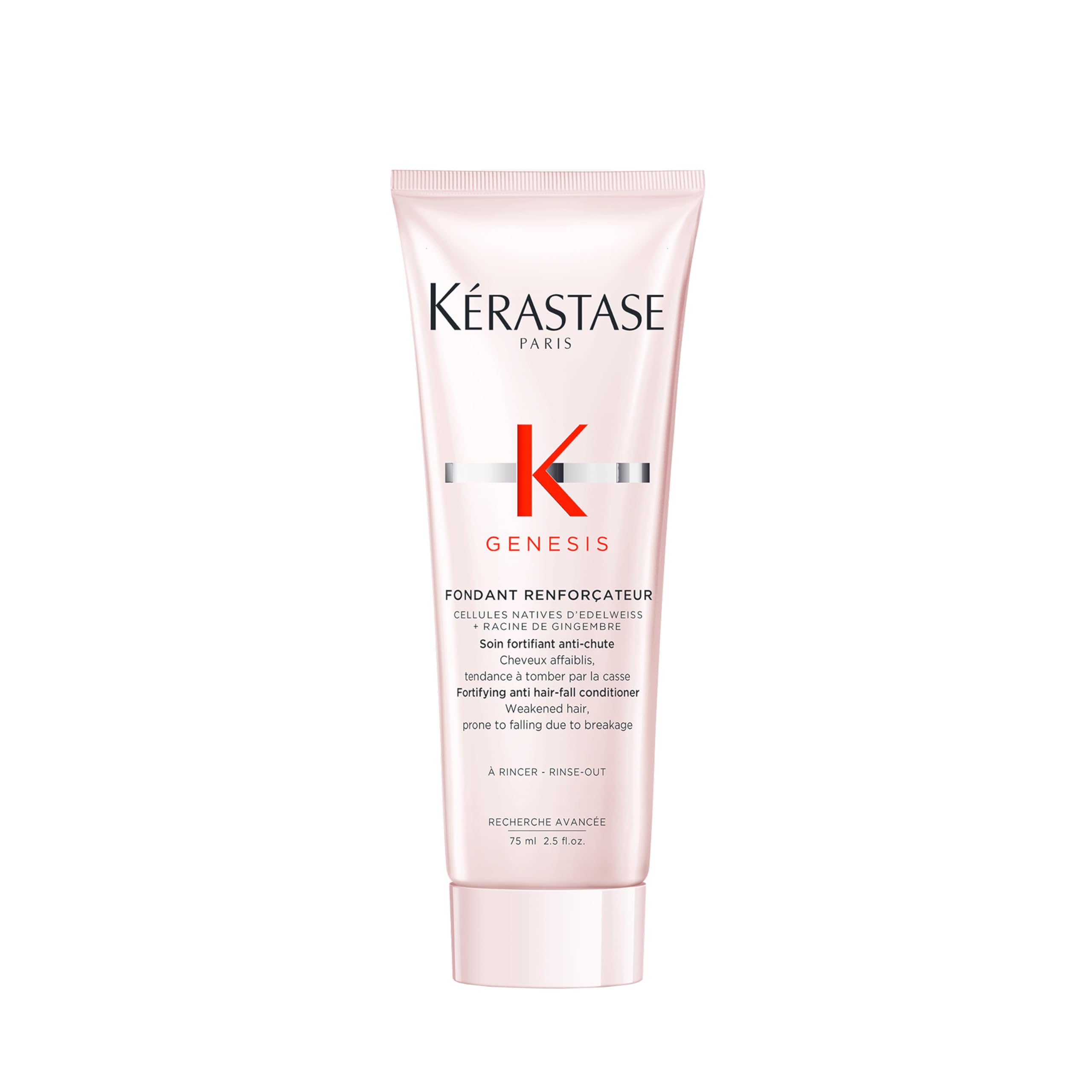 Kerastase Genesis Strengthening Fondant Renforcateur Conditioner – For Weak or Damaged Hair (2.5 Fl Oz)