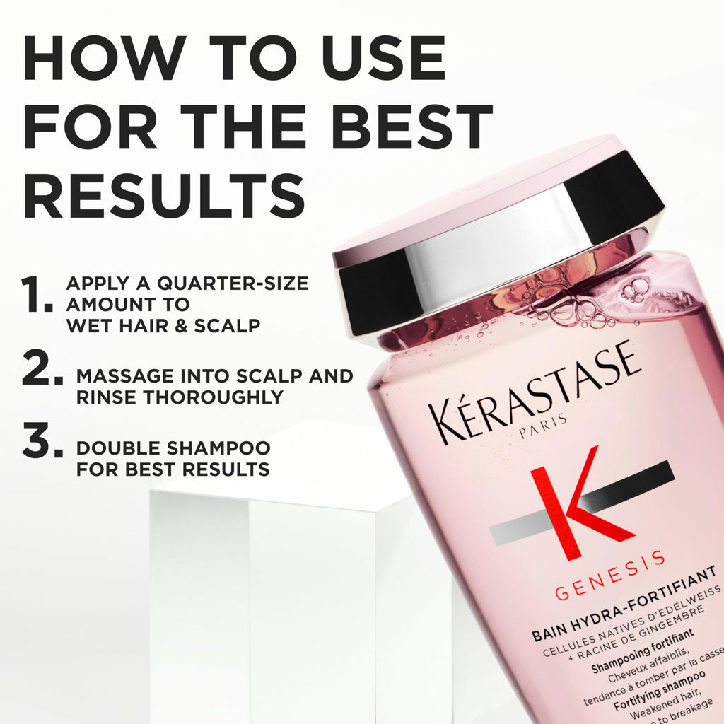 Kerastase Genesis Strengthening Fondant Renforcateur Conditioner – For Weak or Damaged Hair (2.5 Fl Oz)