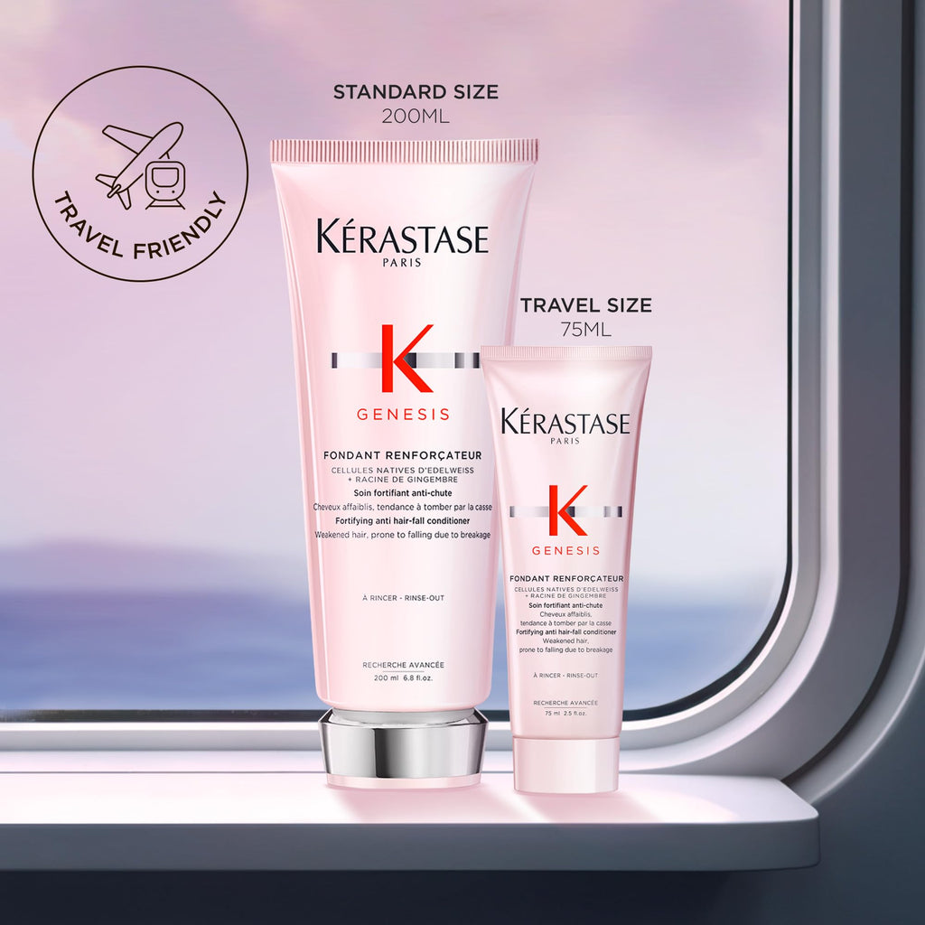 Kerastase Genesis Strengthening Fondant Renforcateur Conditioner – For Weak or Damaged Hair (2.5 Fl Oz)