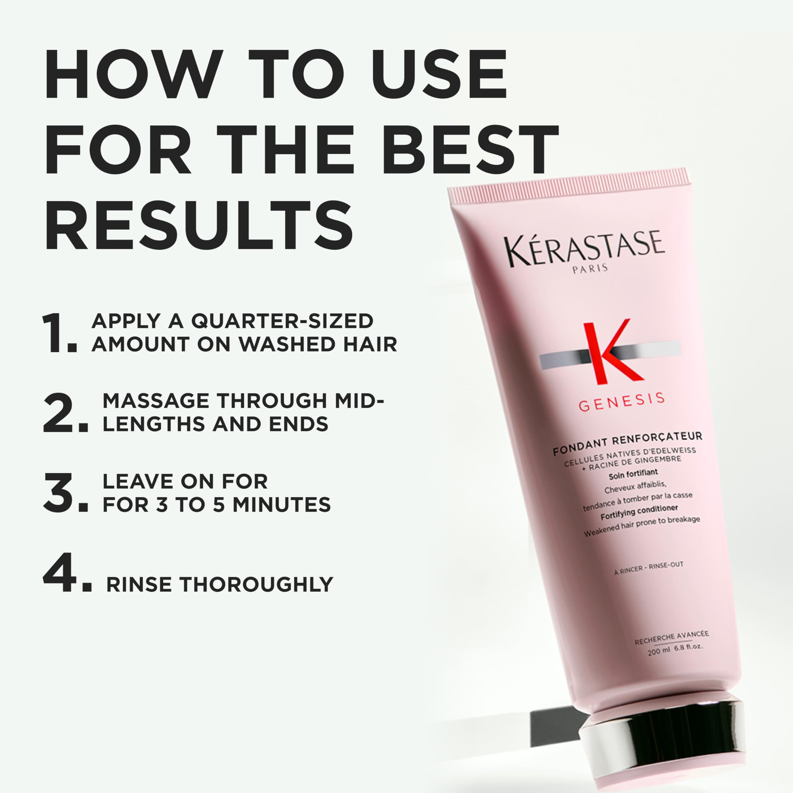 Kerastase Genesis Strengthening Fondant Renforcateur Conditioner | Detangles & Hydrates