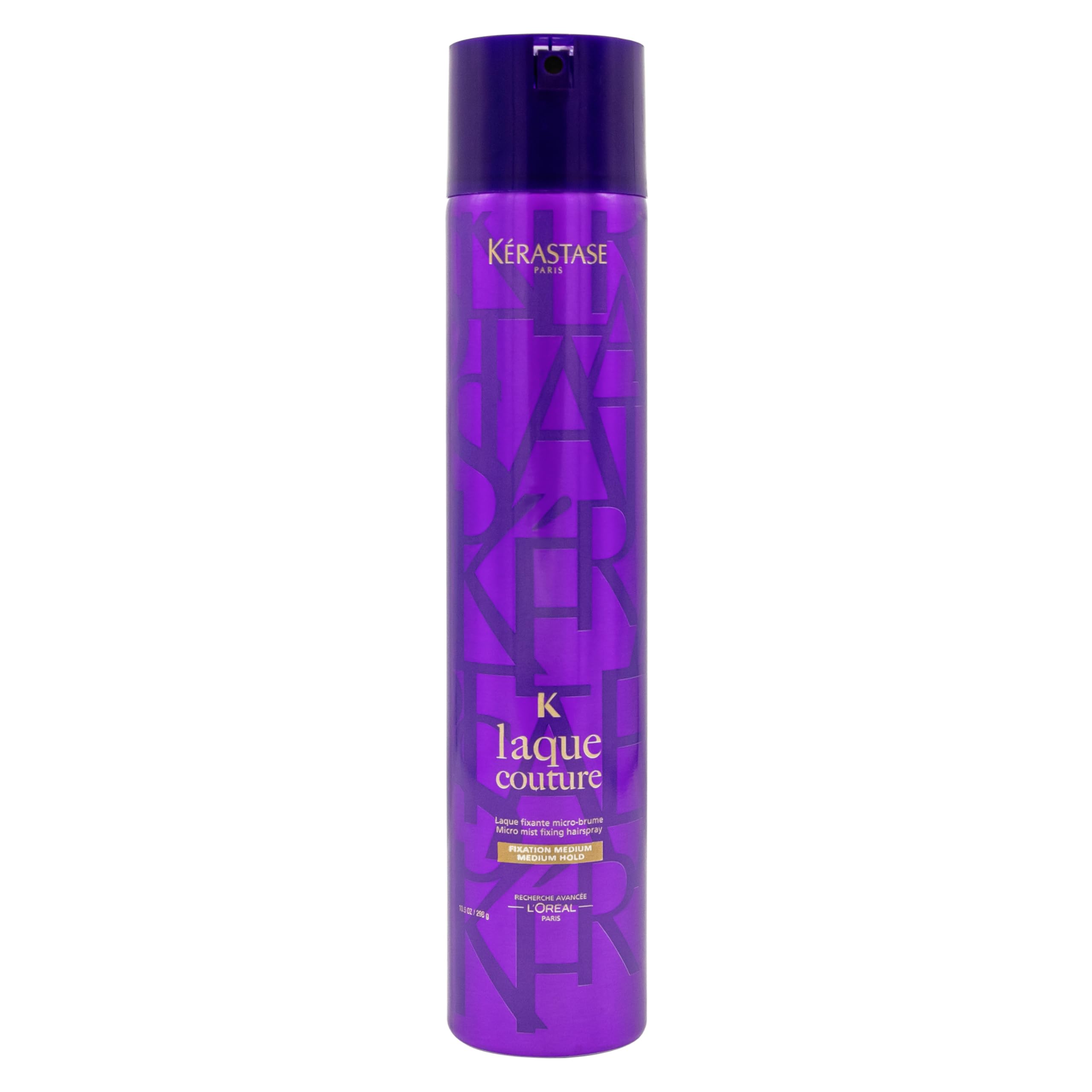 KÉRASTASE Laque Couture Hair Spray – Medium Hold, Flexible, Heat Protectant, 10.4 oz