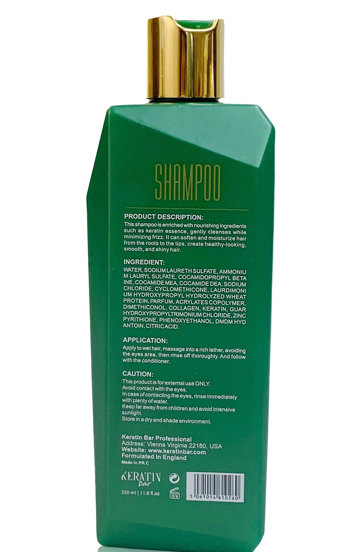KERATIN BAR Organic Shampoo – Smoothing, Nourishing & Keratin-Safe