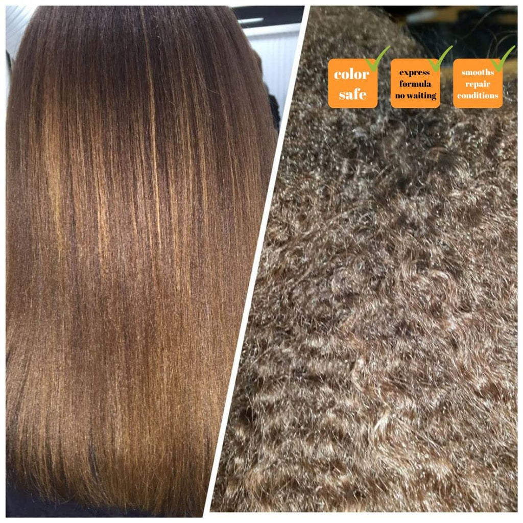 Kerazon Professional Clarifying Shampoo + Brazilian Keratin Treatment Kit (120 ml / 4 fl oz)