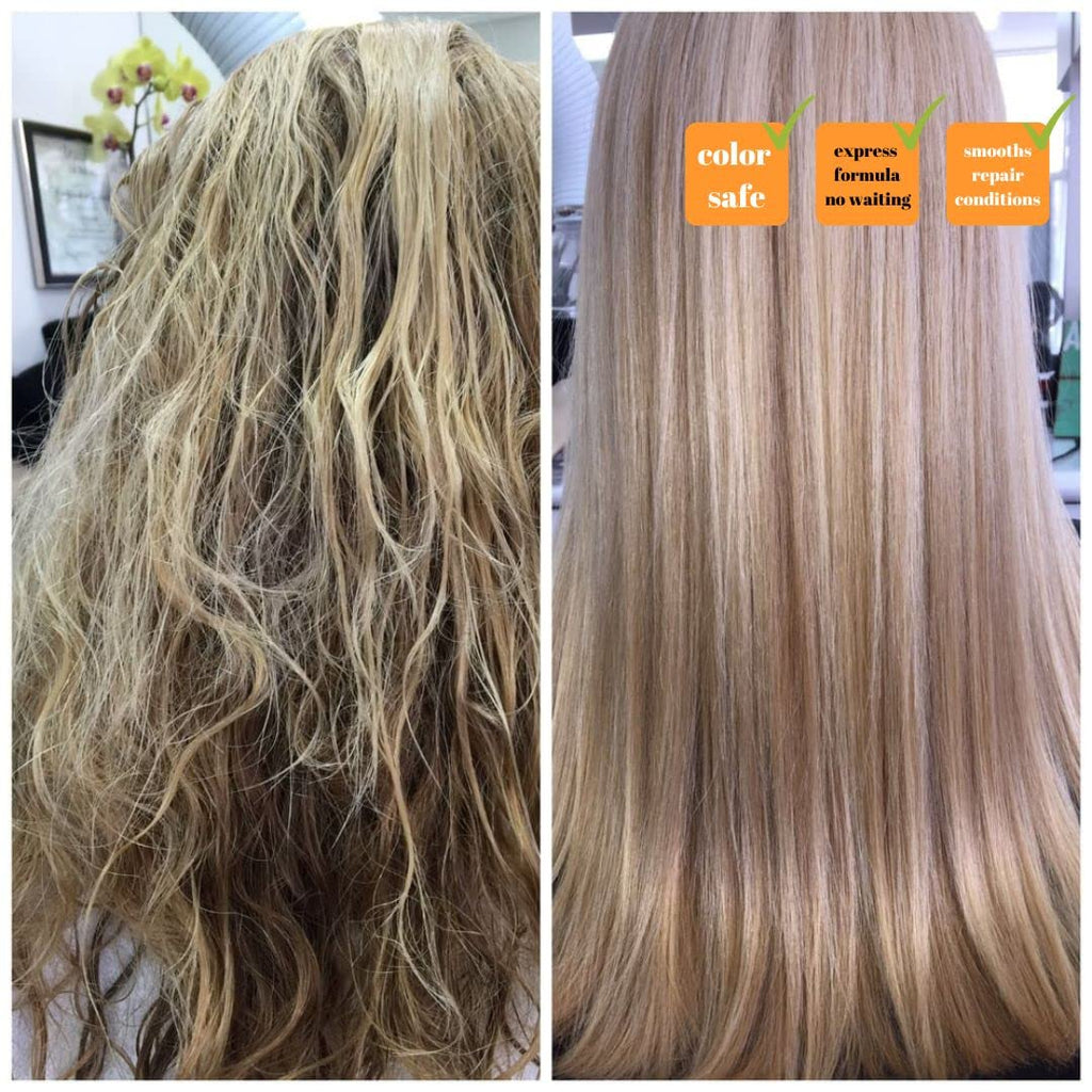 Kerazon Professional Clarifying Shampoo + Brazilian Keratin Treatment Kit (120 ml / 4 fl oz)