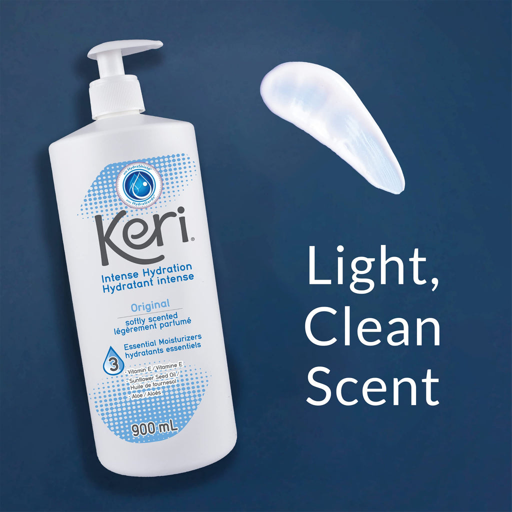 Keri Original Softly Scented Lotion – 900ml | Daily Moisturizer