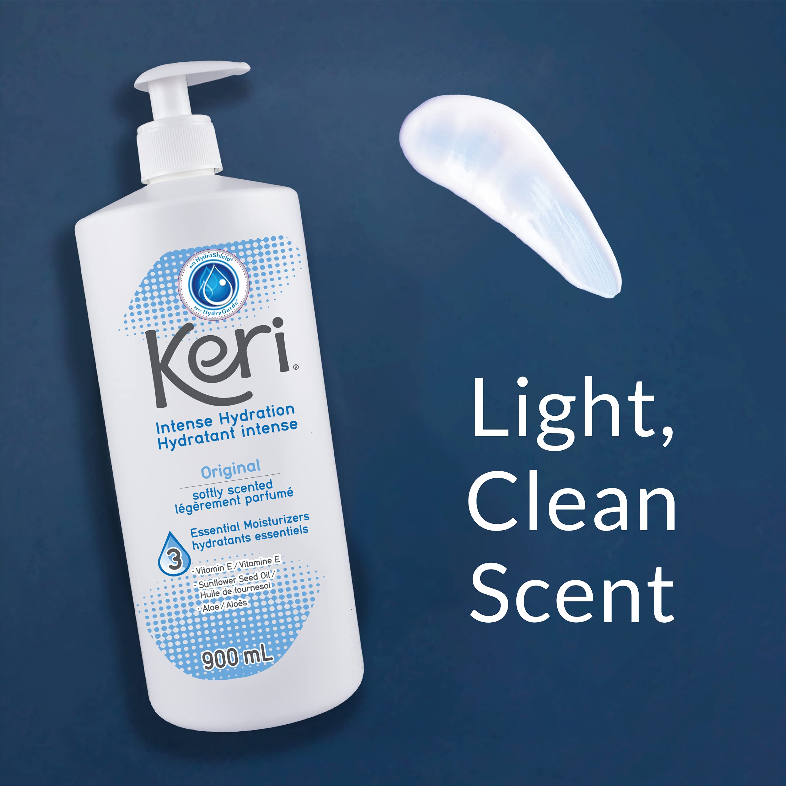 Keri Original Softly Scented Lotion – 900ml | Daily Moisturizer