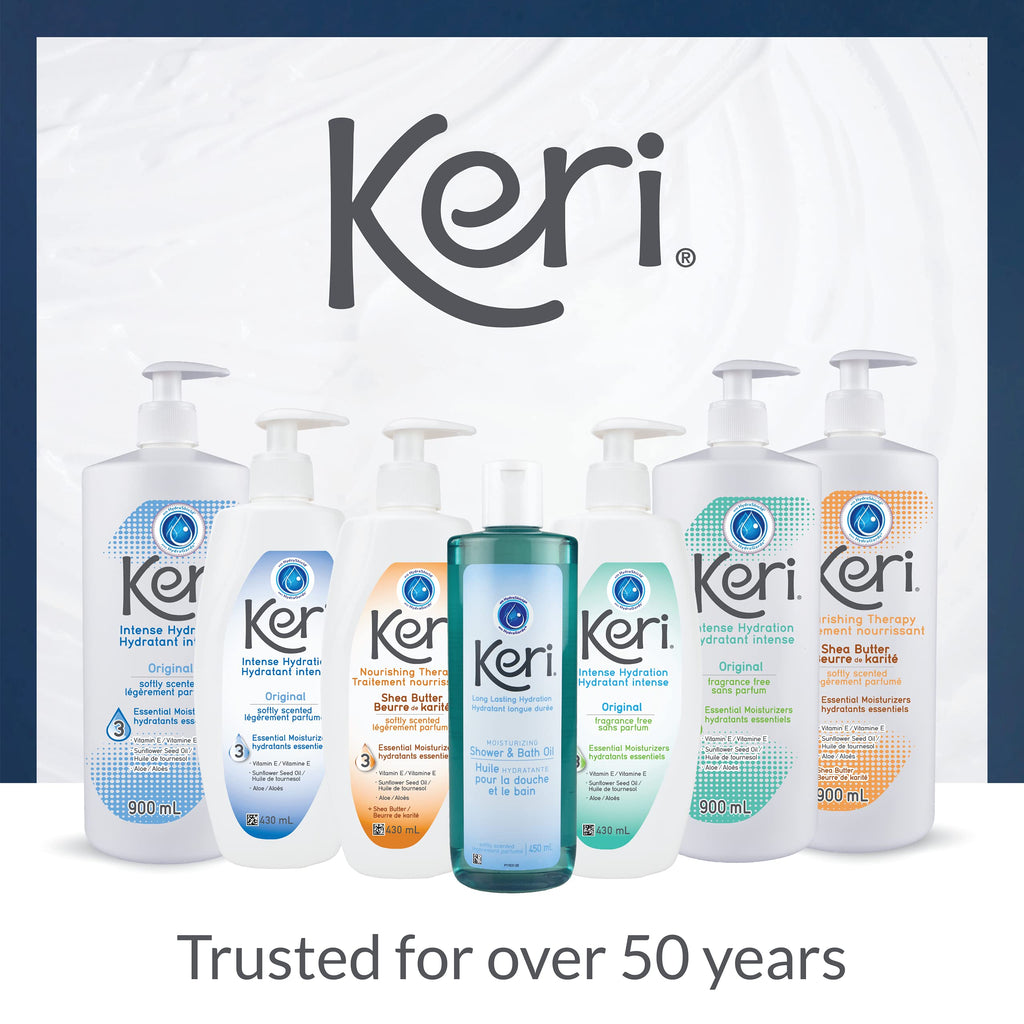 Keri Original Softly Scented Lotion – 900ml | Daily Moisturizer