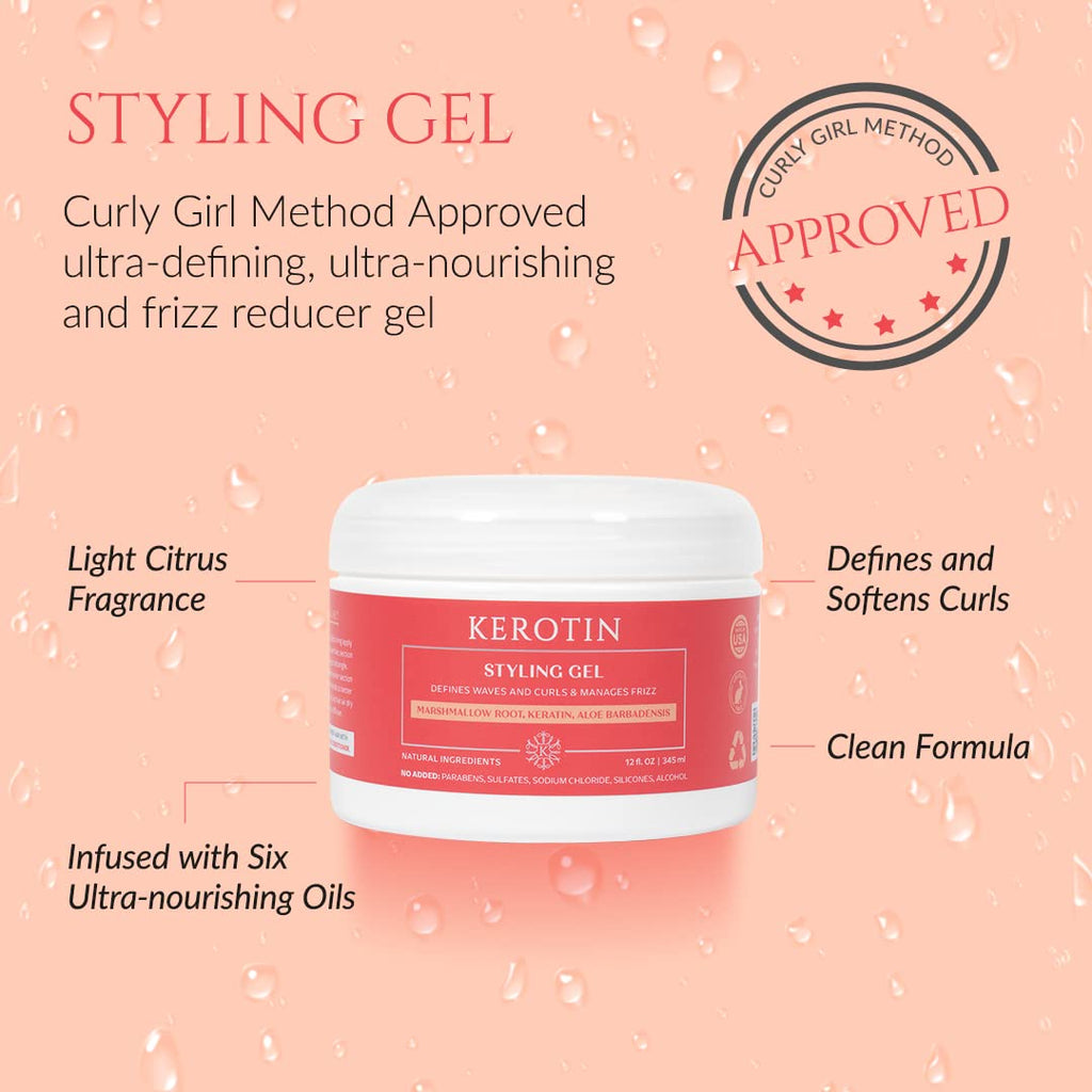 Kerotin Curly Hair Defining Gel | Kerotin Curly Hair Products | K Kerotin