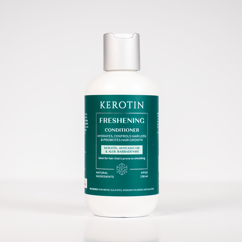 Kerotin Hair Growth Shampoo & Conditioner Set | Rosemary, Biotin & Keratin | Made in USA