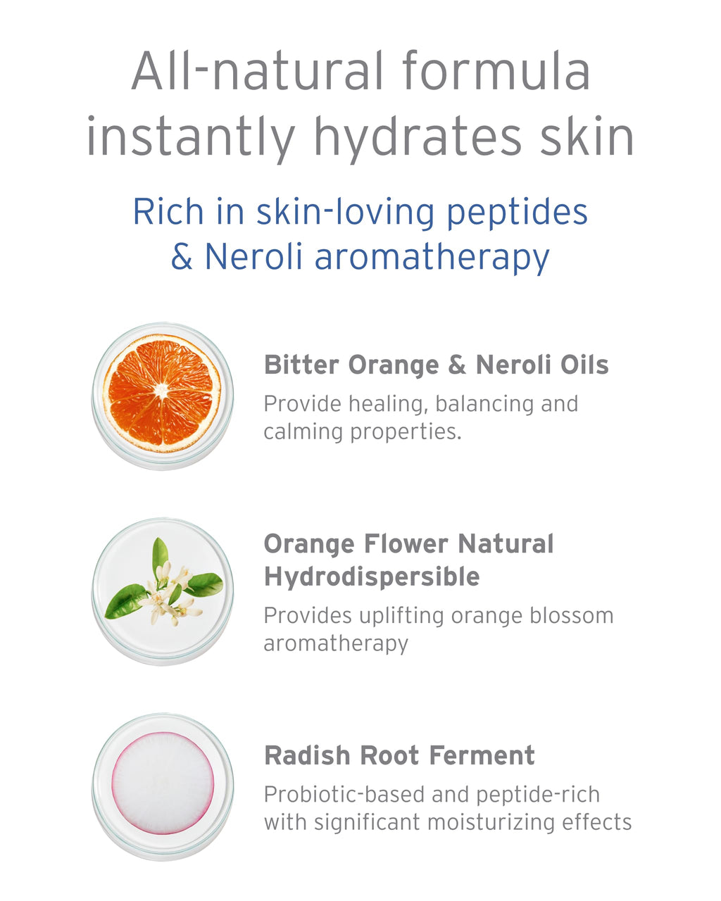 Kerstin Florian Neroli Water Face Mist – Orange Blossom Aromatherapy, Probiotics & Peptides (Vegan, Cruelty-Free, 3.4 fl oz)