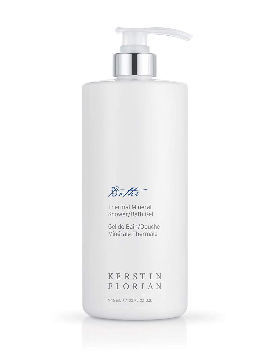 Kerstin Florian Thermal Mineral Shower & Bath Gel | Invigorating Hydrating Body Wash 32 oz