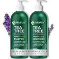 KESMEDIK Tea Tree Lavender Shampoo & Conditioner Set – Sulfate & Paraben-Free, Cooling & Soothing, All Hair Types, 16 fl oz Each