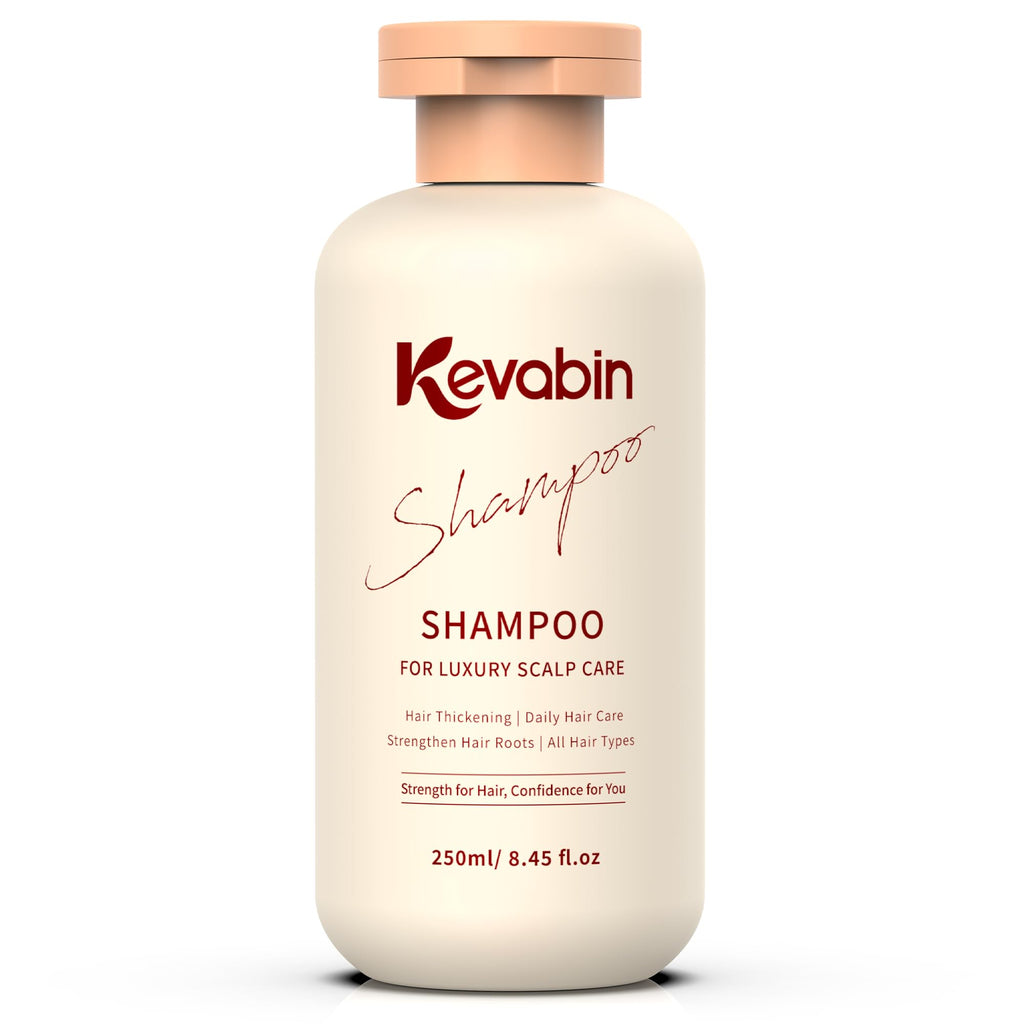 Kevabin Hair Growth Shampoo for Thinning Hair – Biotin, Caffeine & Ginger for Stronger Roots