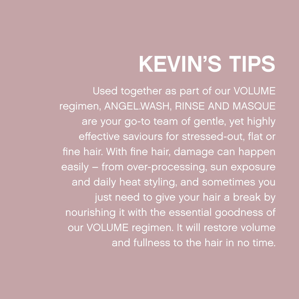 KEVIN.MURPHY ANGEL.RINSE - Hair Repair Conditioner for Fine Colour-Treated Hair (Sulphate-Free, Pack of 2)