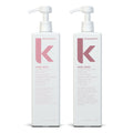KEVIN.MURPHY ANGEL.WASH & ANGEL.RINSE – Restorative, Colour-Safe Shampoo + Lightweight Conditioner (2-Pack)