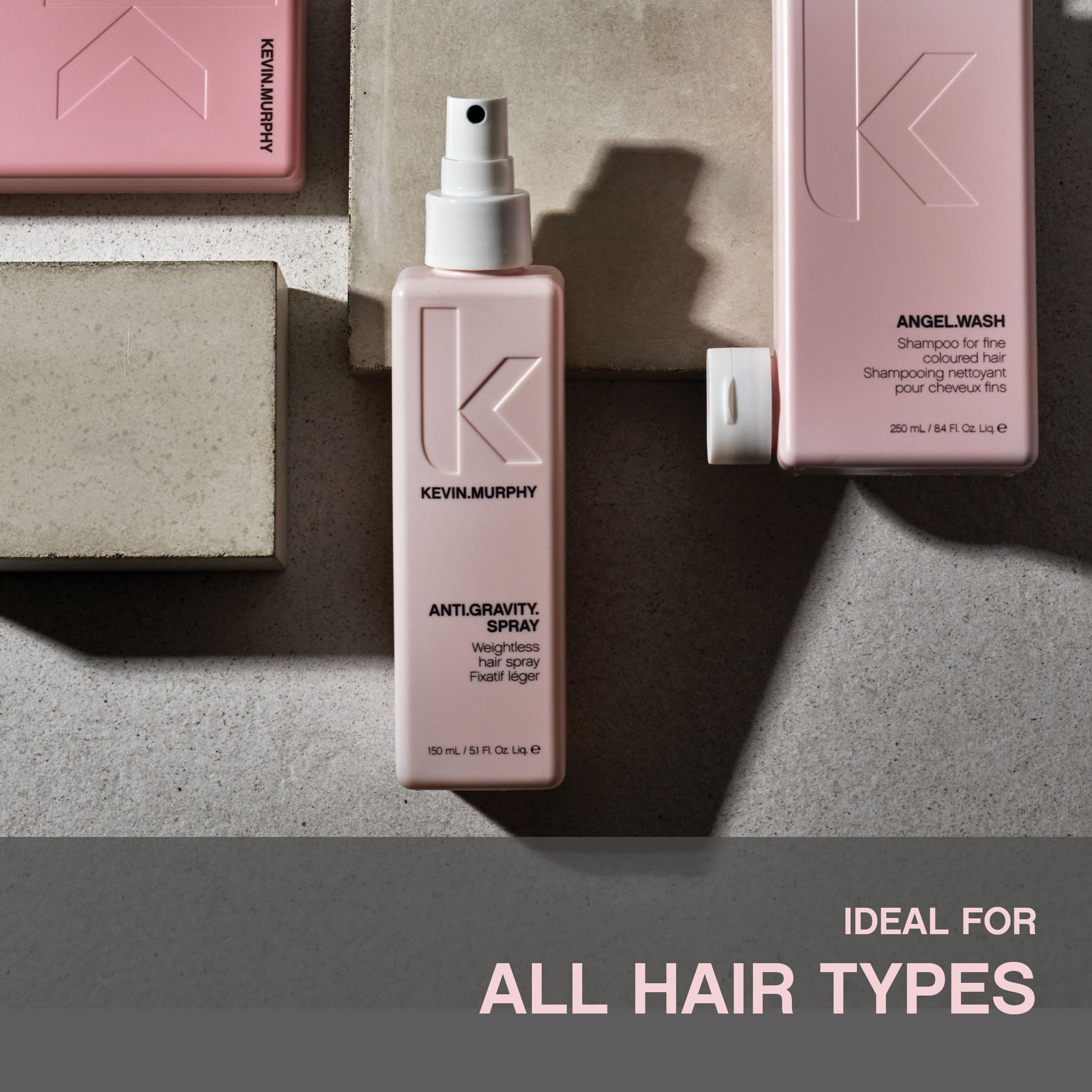 KEVIN.MURPHY ANTI.GRAVITY Lotion – Volumising & Texturising Haircare for All Hair Types (2 x 150 mL)