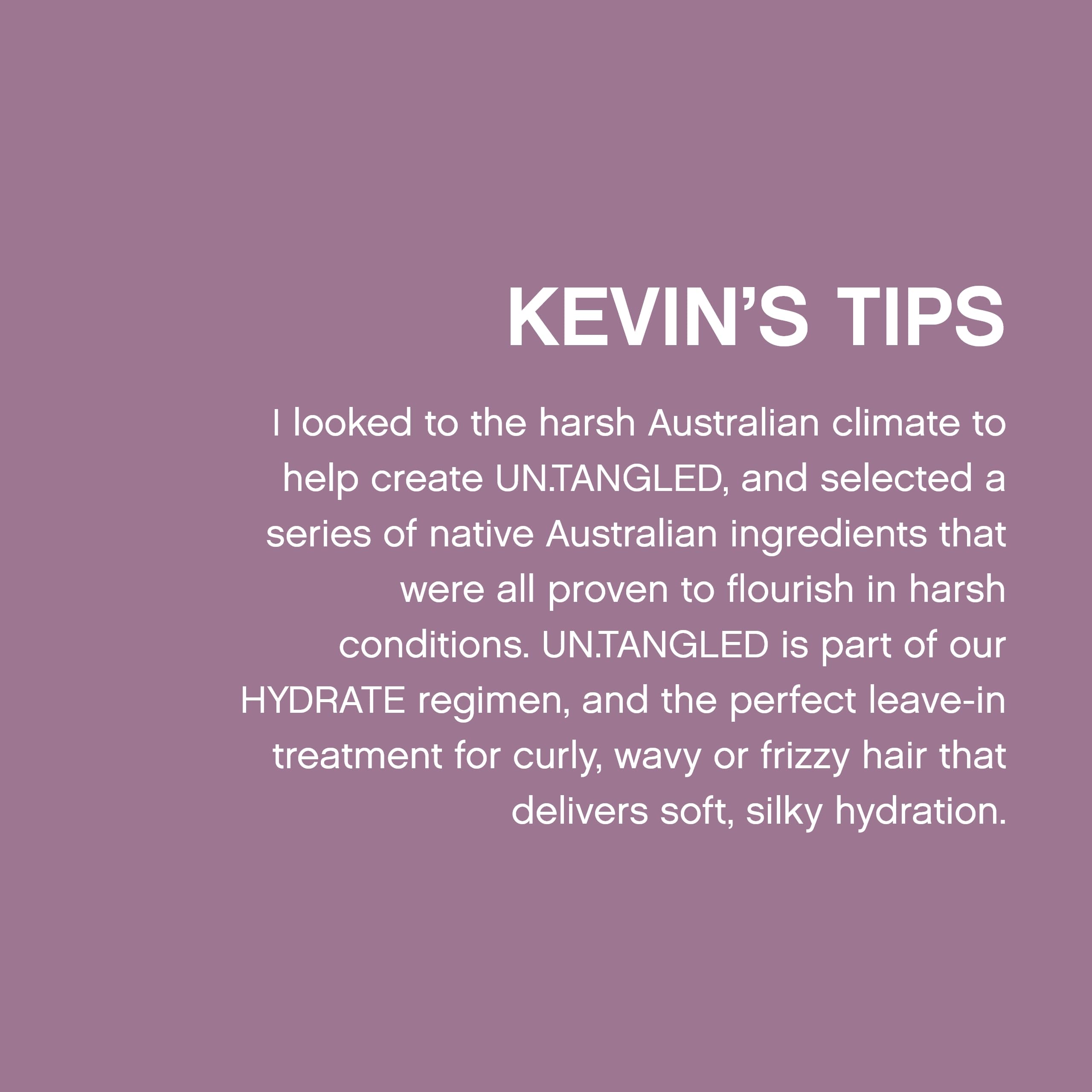 KEVIN.MURPHY UN.TANGLED Hair Detangler Leave-In Spray for All Hair Types – 150 mL (Pack of 2)
