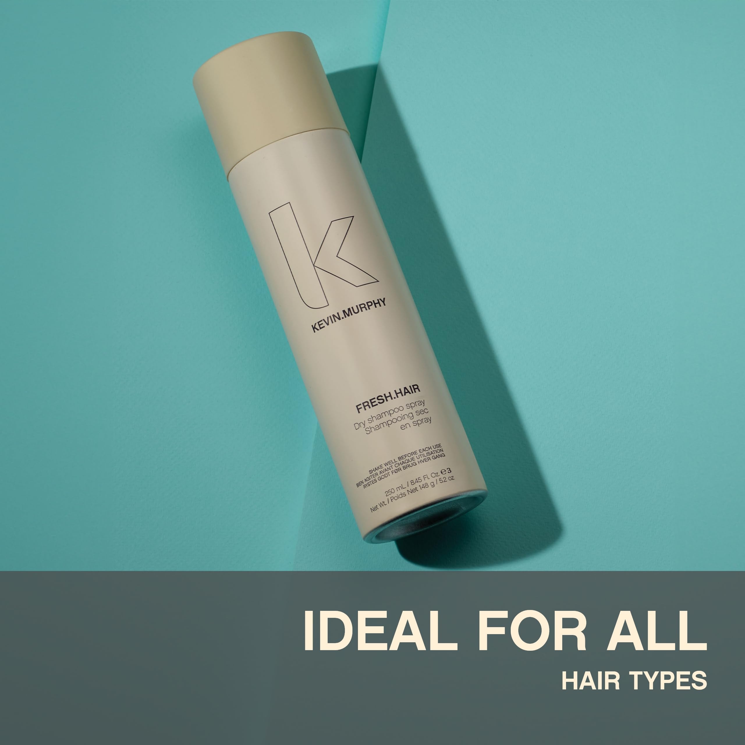 KEVIN.MURPHY Fresh.Hair Dry Shampoo Spray – All Hair Types, Sulfate-Free, 250 mL (Pack of 2)