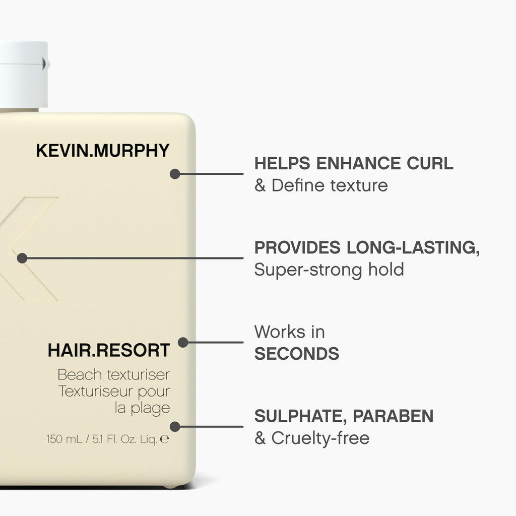 KEVIN.MURPHY HAIR.RESORT Beach Texturizer & Curl Enhancer – 2x150mL
