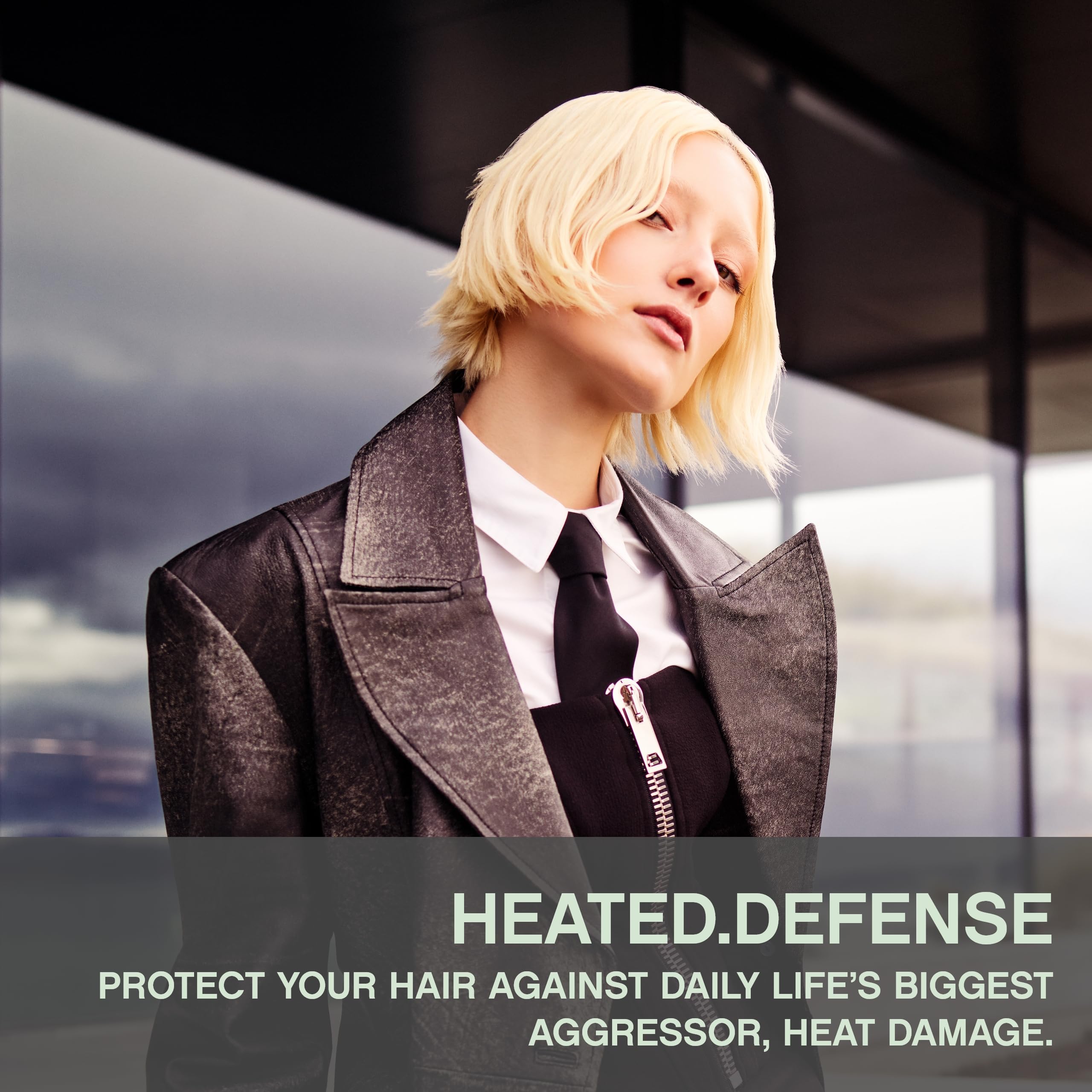 KEVIN.MURPHY HEATED.DEFENSE: Lightweight Heat Protection Foam for All Hair Types (Pack of 2)