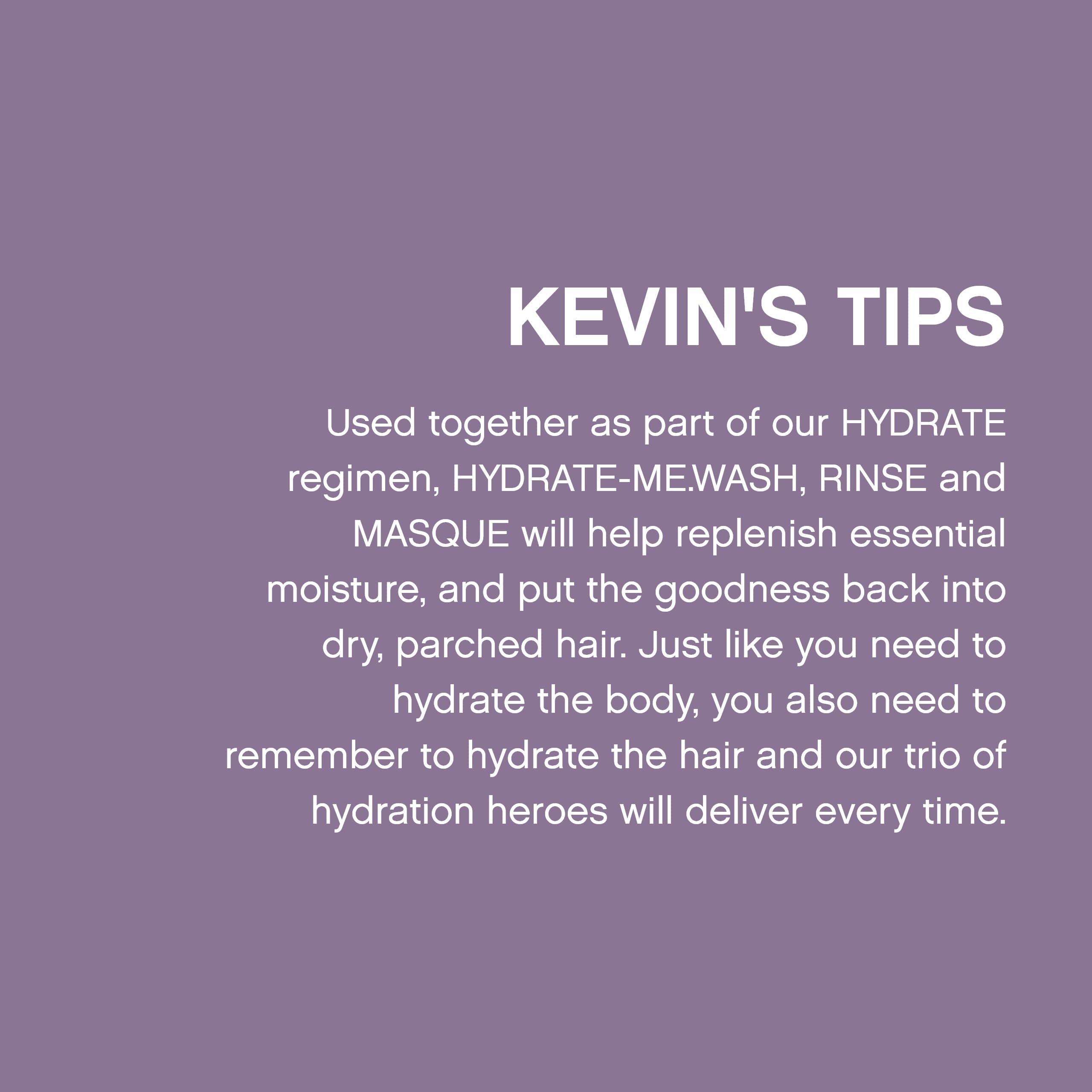 Kevin.Murphy Hydrate-Me.Rinse | Moisturising Conditioner for Normal & Dry Hair | Pack of 2