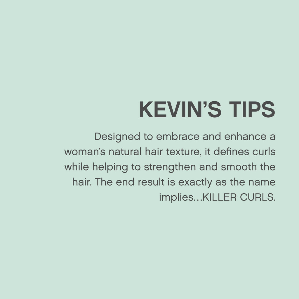 KEVIN.MURPHY KILLER.CURLS Leave-In Anti-Frizz Cream for Curly & Coily Hair | Curl Activating, Flexible Hold (Pack of 2)