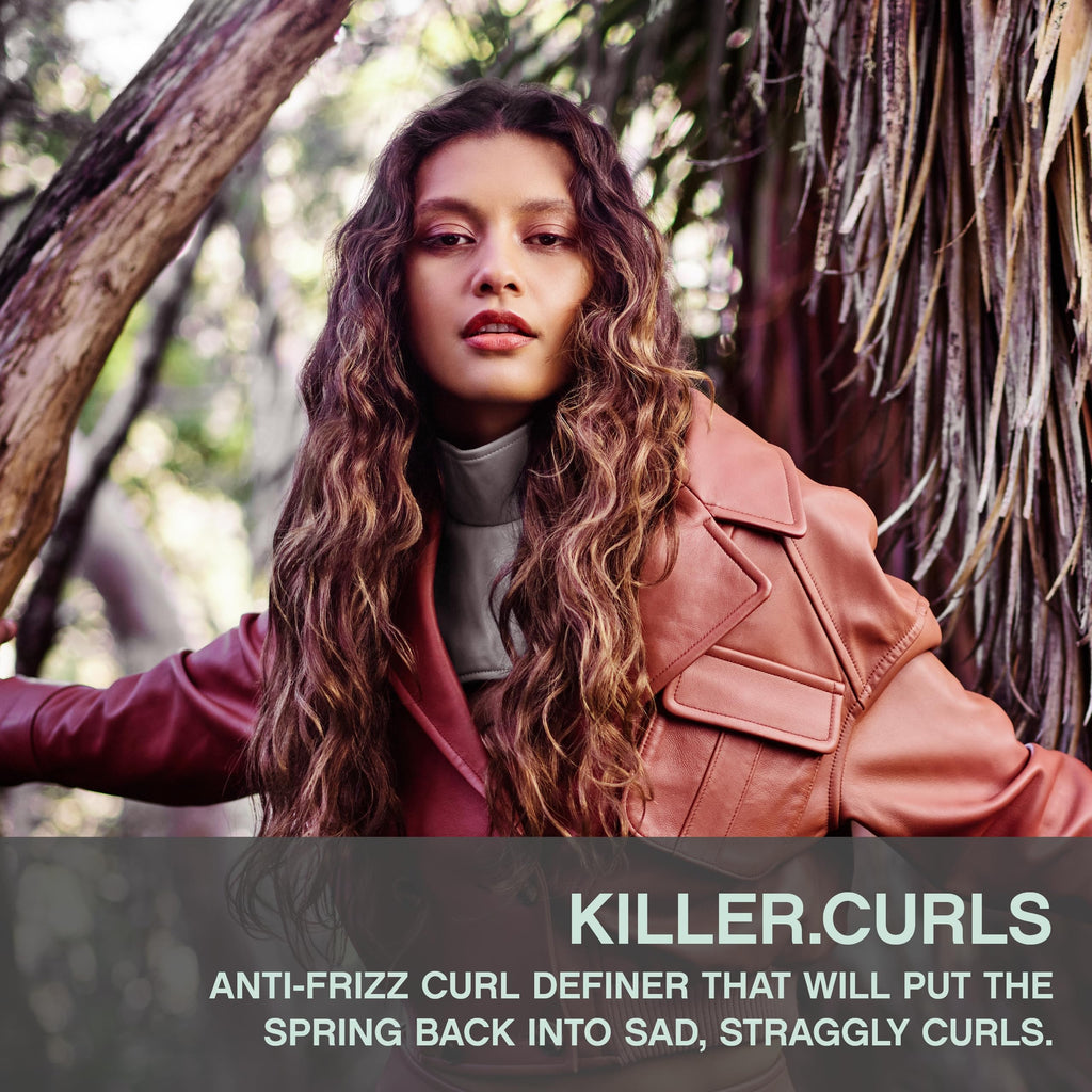 KEVIN.MURPHY KILLER.CURLS Leave-In Anti-Frizz Cream for Curly & Coily Hair | Curl Activating, Flexible Hold (Pack of 2)