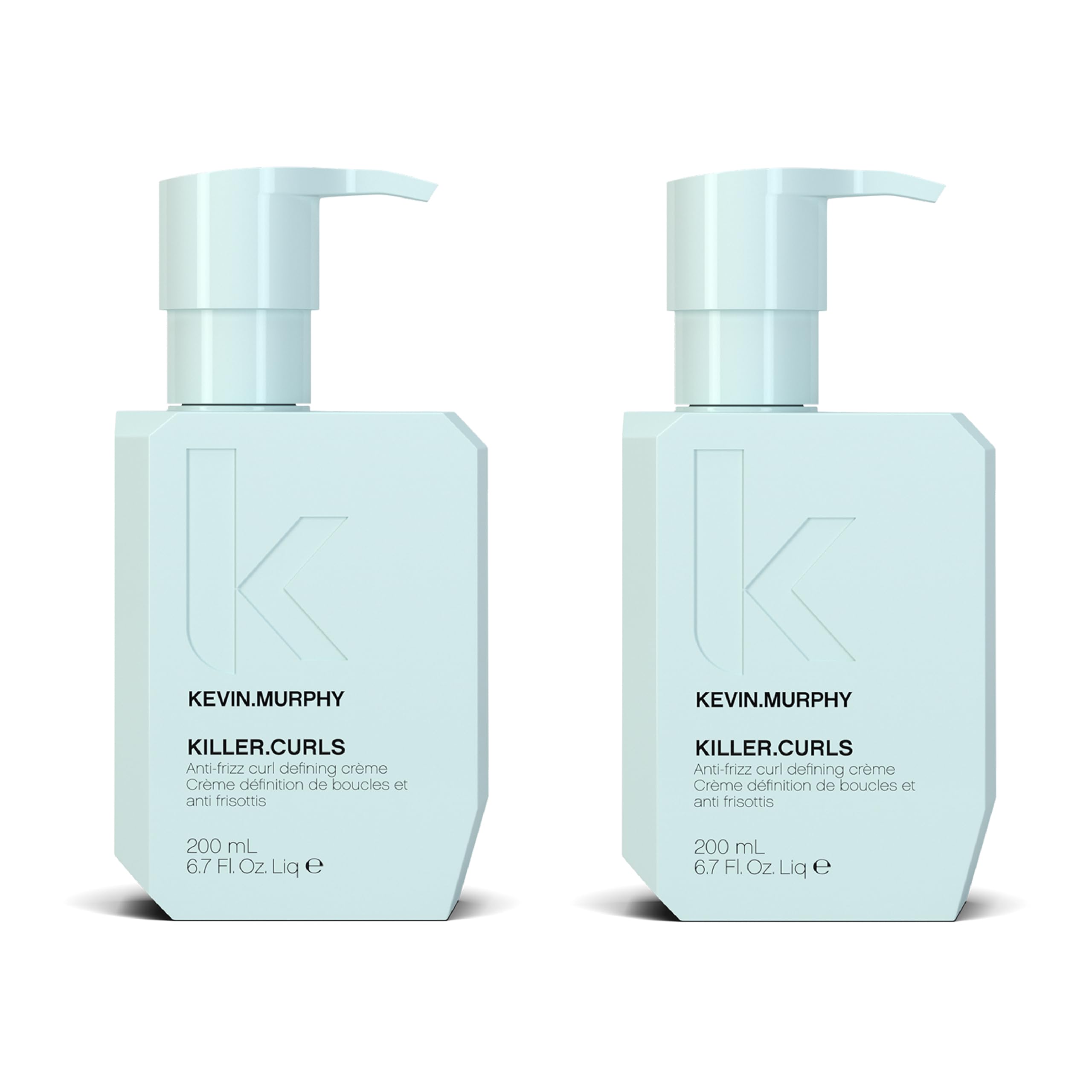 KEVIN.MURPHY KILLER.CURLS Leave-In Anti-Frizz Cream for Curly & Coily Hair | Curl Activating, Flexible Hold (Pack of 2)