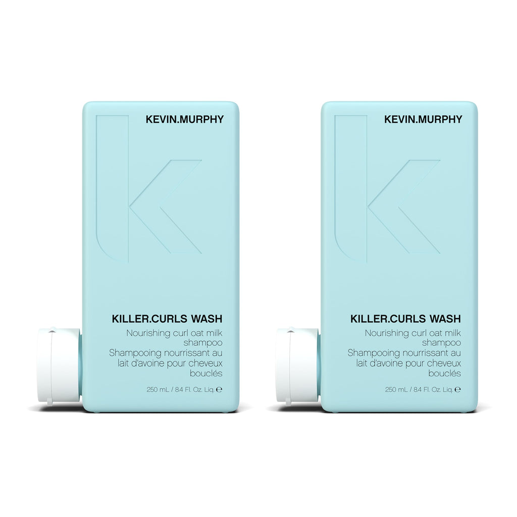 KEVIN.MURPHY Killer.Curls Wash 250ml (Pack of 2) | Hydrating Shampoo for Curly & Permed Hair
