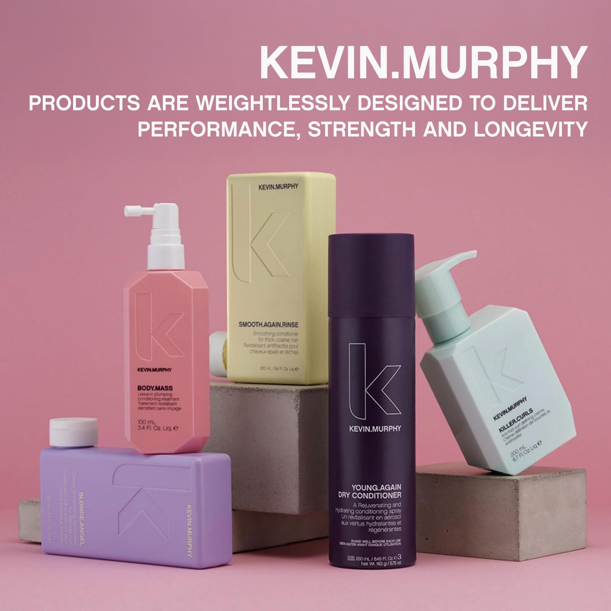 KEVIN.MURPHY Killer.Curls Wash 250ml (Pack of 2) | Hydrating Shampoo for Curly & Permed Hair