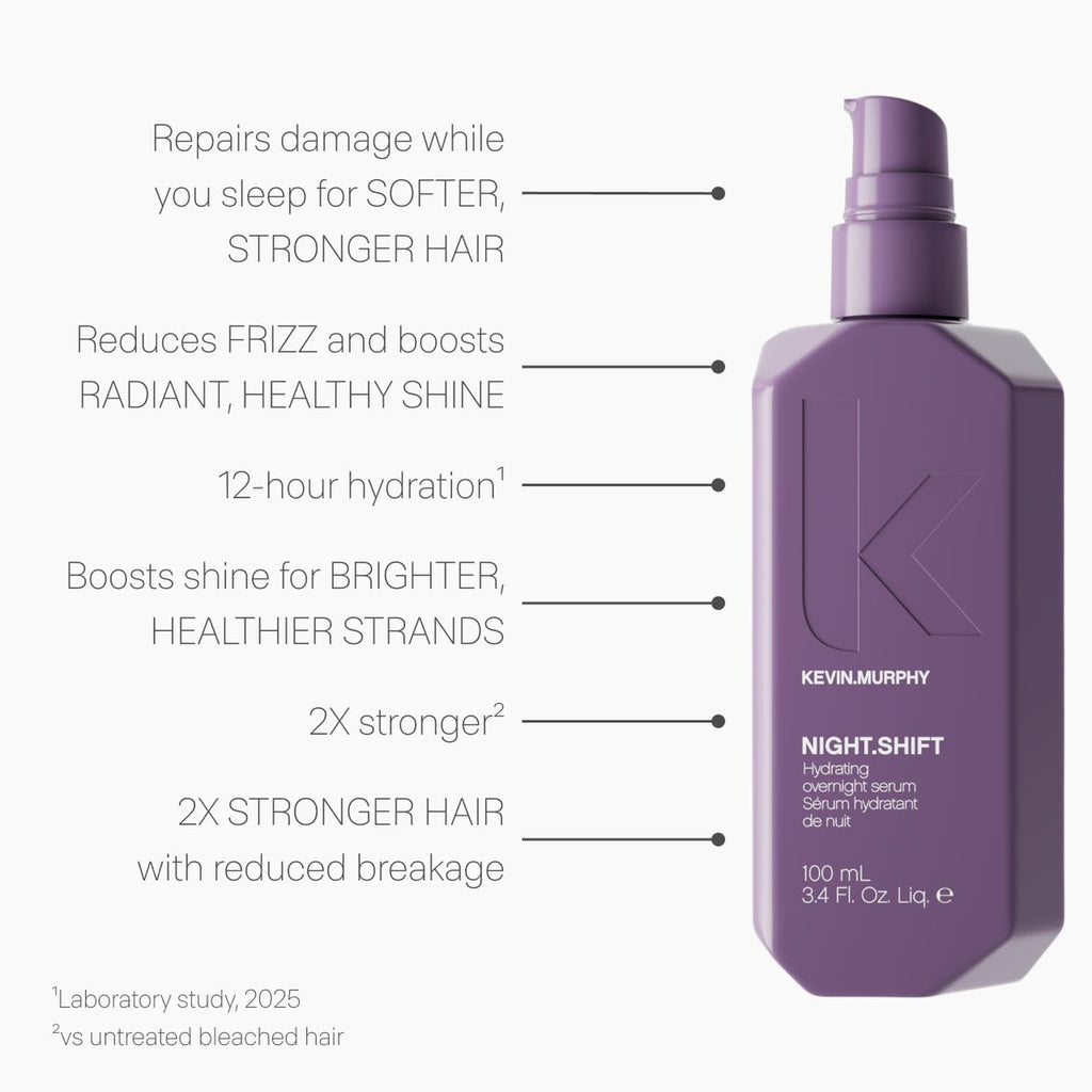 KEVIN.MURPHY NIGHT.SHIFT Overnight Hair Serum | Lightweight Hydration & Softness