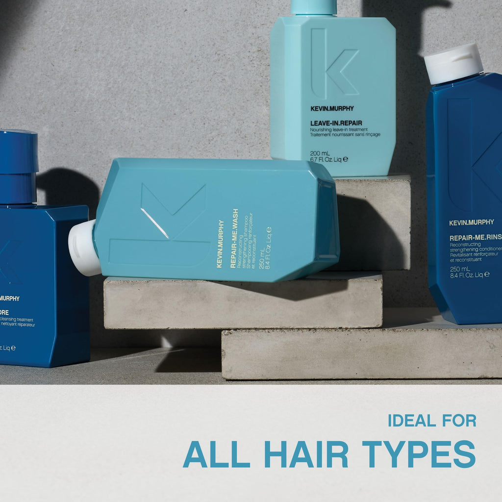 KEVIN.MURPHY REPAIR-ME.WASH & REPAIR-ME.RINSE – Moisturising Hair Repair Shampoo & Conditioner | Sulphate & Paraben Free | 2 x 1L