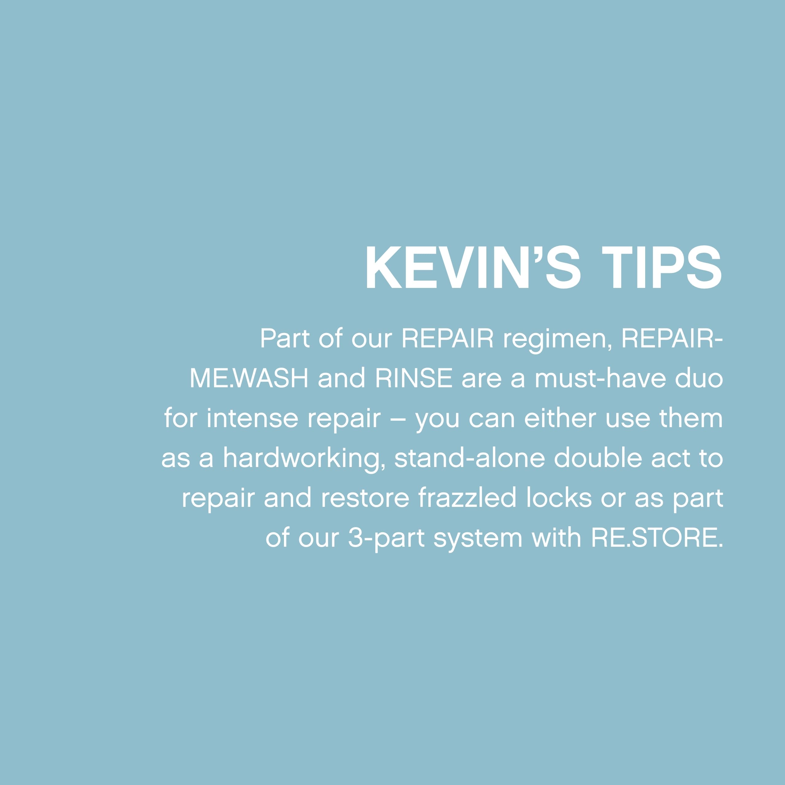 KEVIN.MURPHY REPAIR-ME.RINSE Hair Repair Conditioner – Hydrating, Sulphate-Free, All Hair Types | Pack of 2