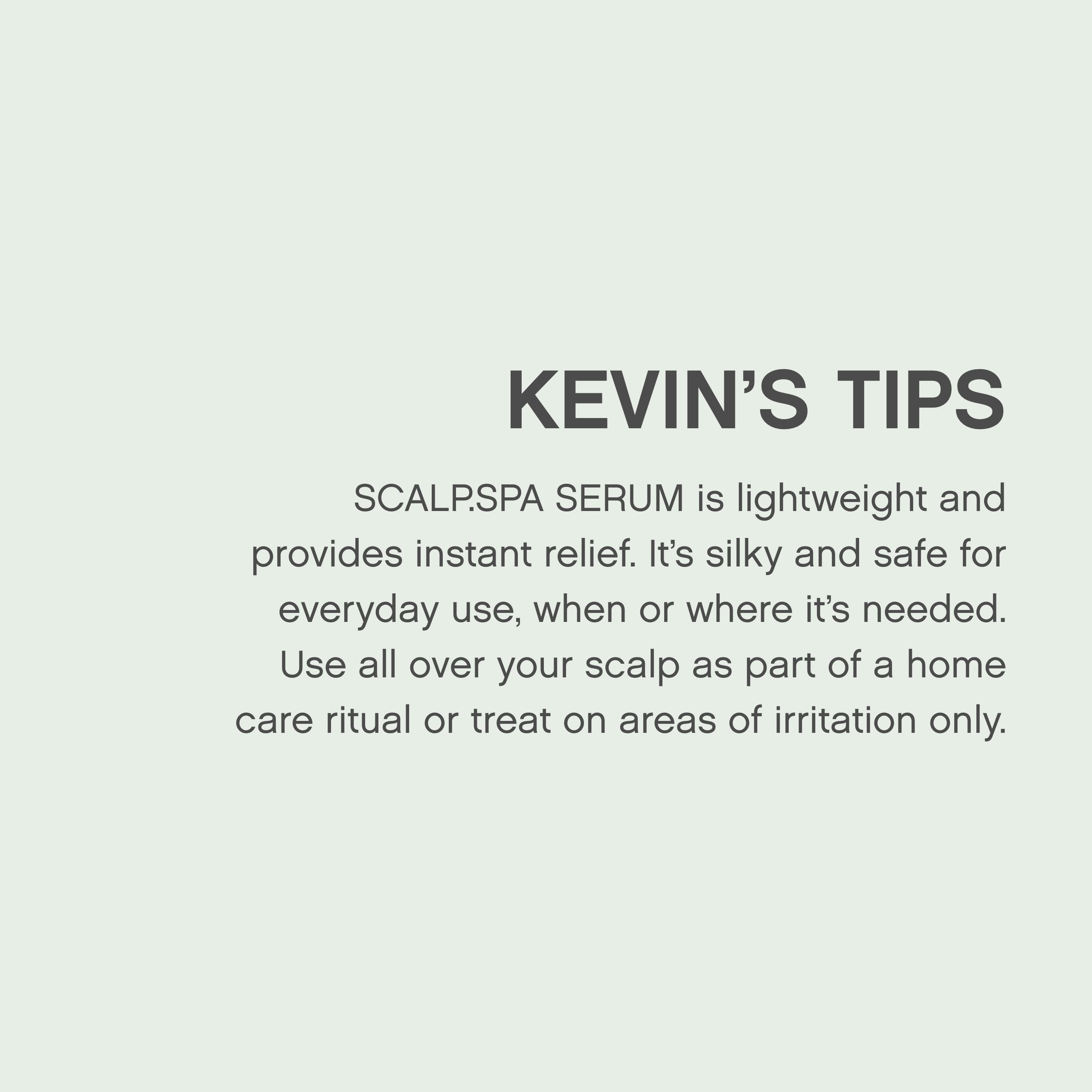 KEVIN.MURPHY SCALP.SPA SERUM – Leave-On Scalp Treatment for Dry Relief (Pack of 2, 45 ml each)