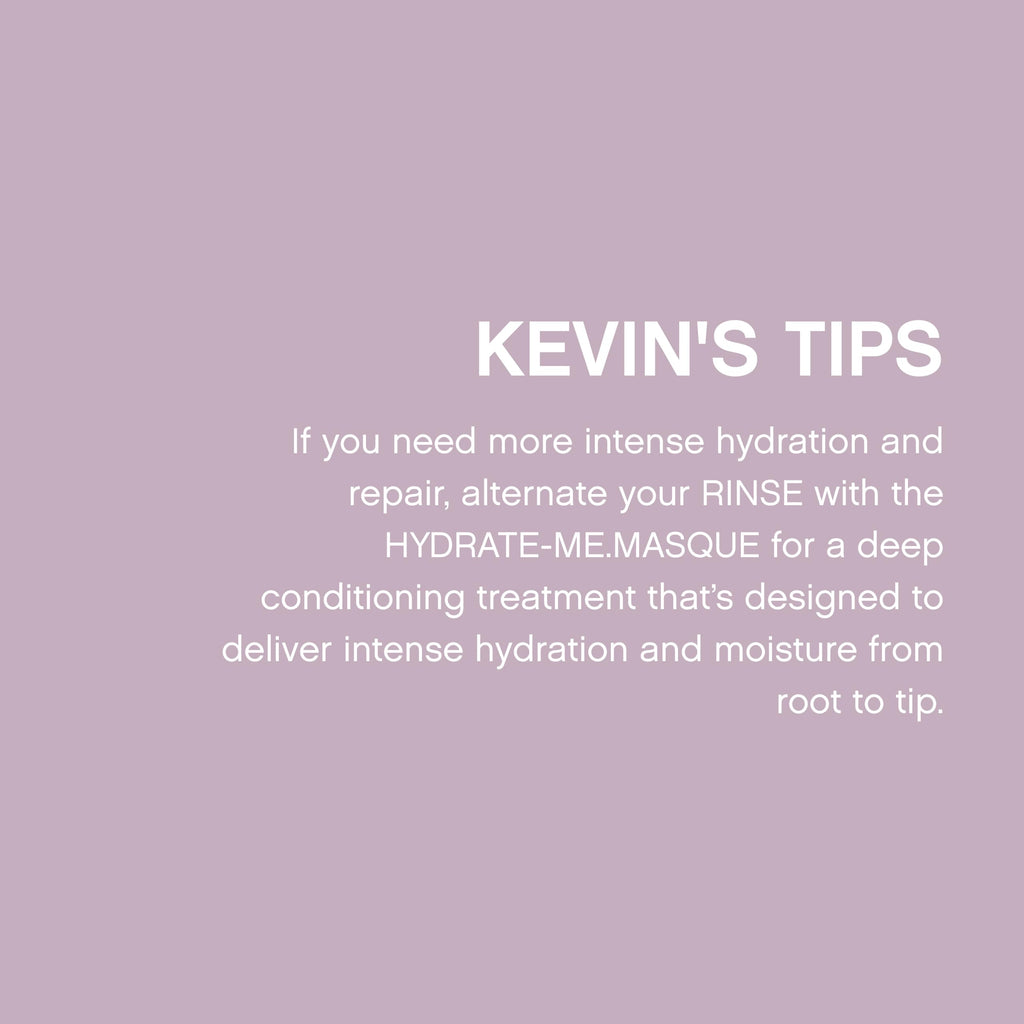 KEVIN.MURPHY HYDRATE-ME.MASQUE – Deep Hydration Mask for Damaged Hair | Baobab Seed Oil & Rose Hip | Sulfate Free | Pack of 2