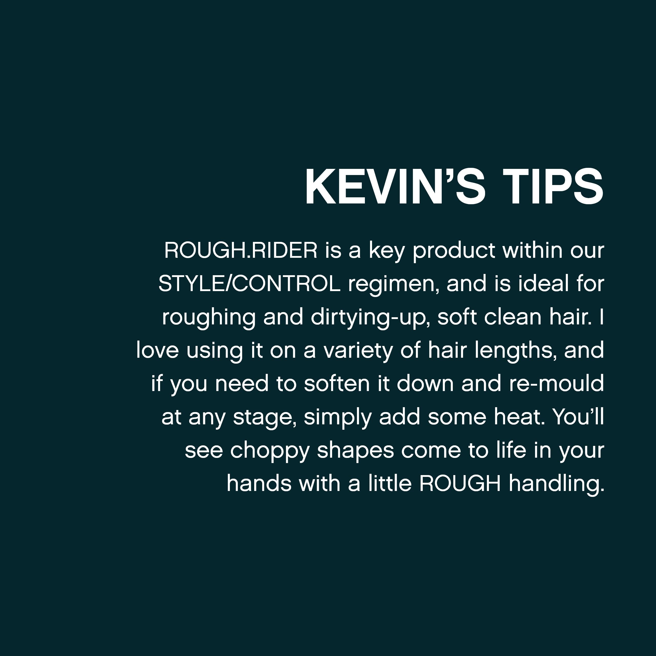 KEVIN.MURPHY ROUGH.RIDER Clay – Hair Strengthening Moldable Clay for All Hair Types (2 x 30 g)