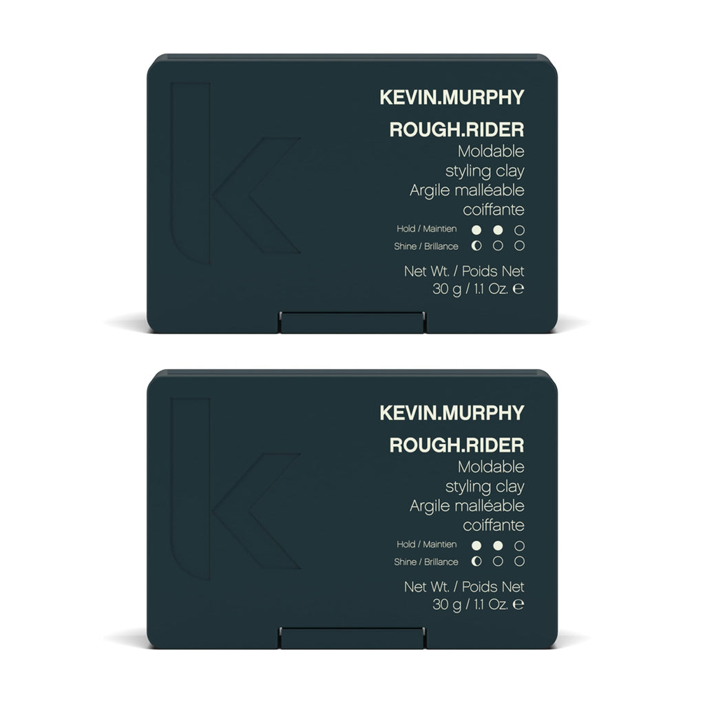 KEVIN.MURPHY ROUGH.RIDER Clay – Hair Strengthening Moldable Clay for All Hair Types (2 x 30 g)