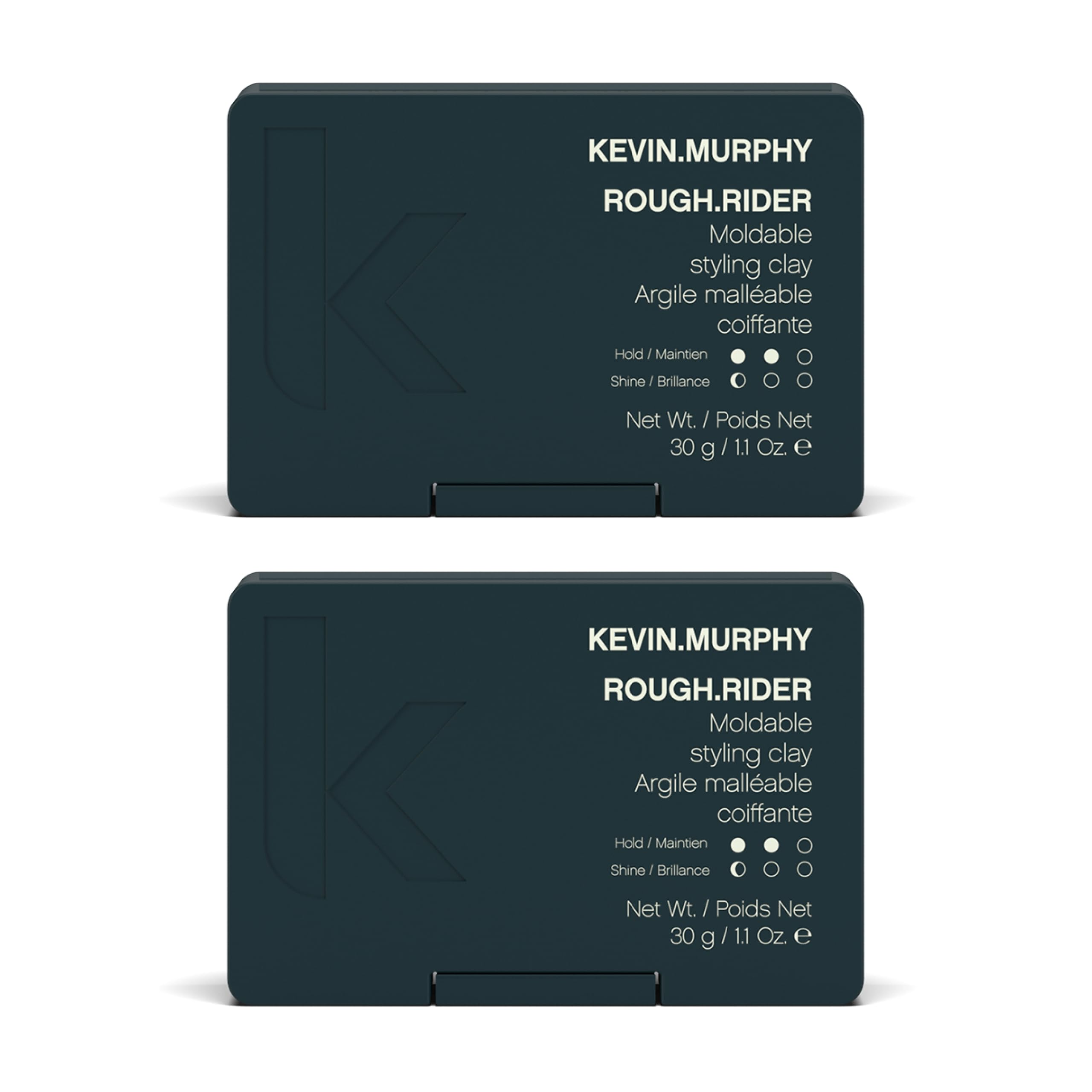 KEVIN.MURPHY ROUGH.RIDER Clay – Hair Strengthening Moldable Clay for All Hair Types (2 x 30 g)