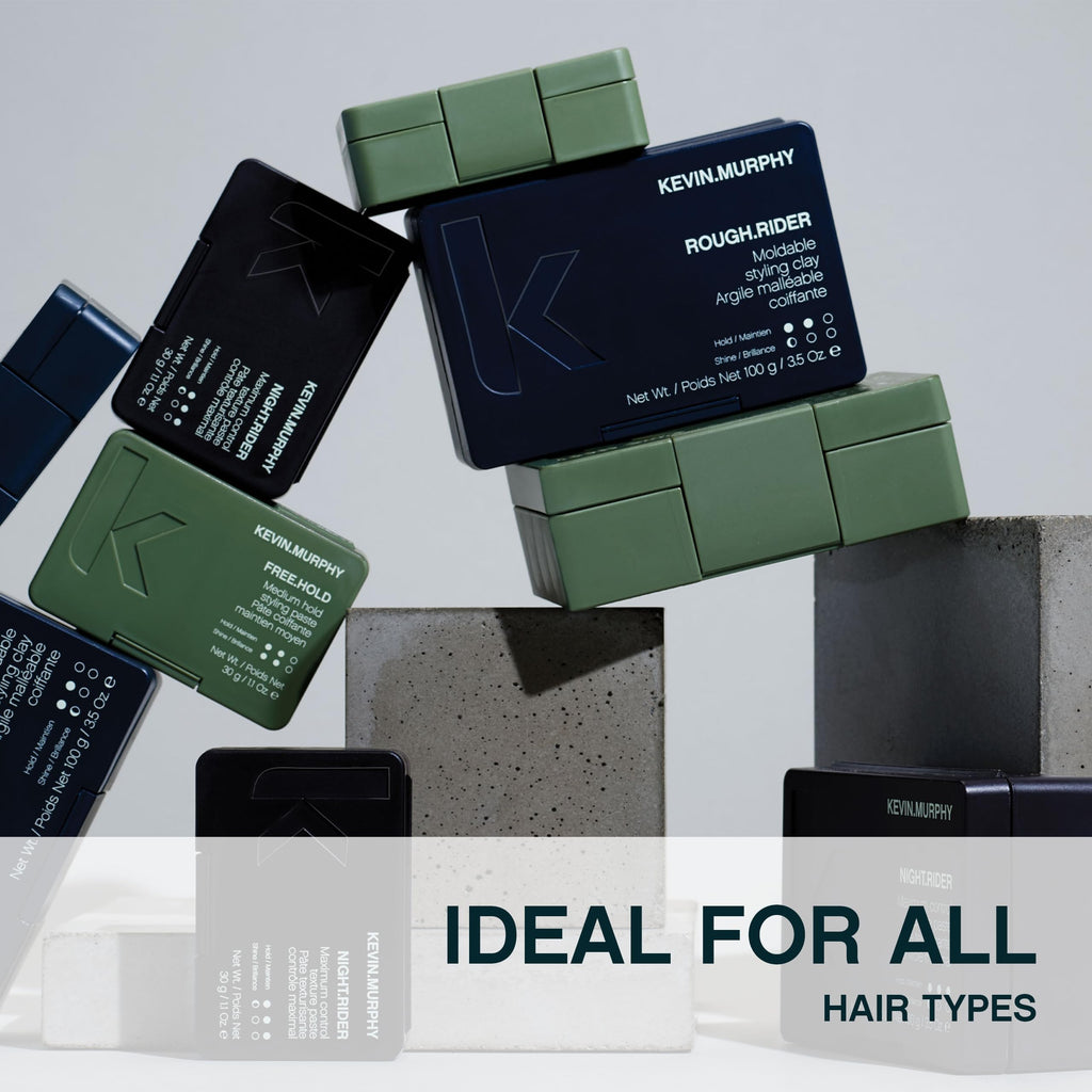KEVIN.MURPHY ROUGH.RIDER Clay – Hair Strengthening Moldable Clay for All Hair Types (2 x 30 g)