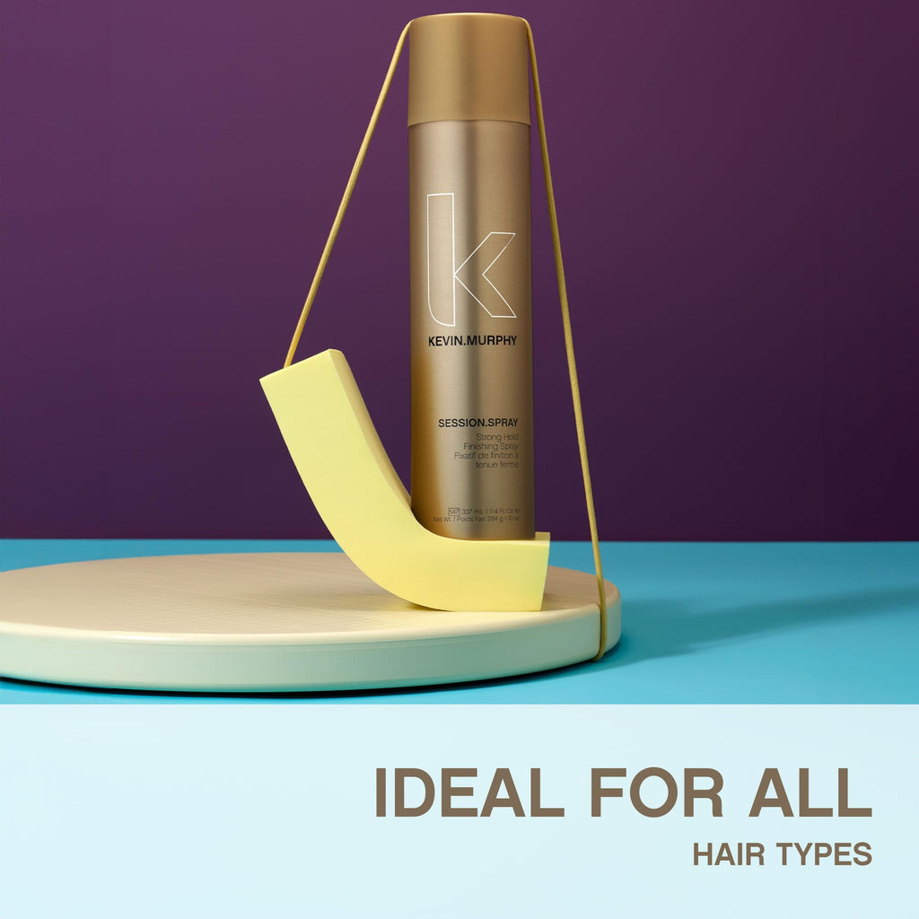 KEVIN.MURPHY SESSION.SPRAY - Strong Hold Finishing Hair Spray (100 mL x 2) | Humidity Resistant
