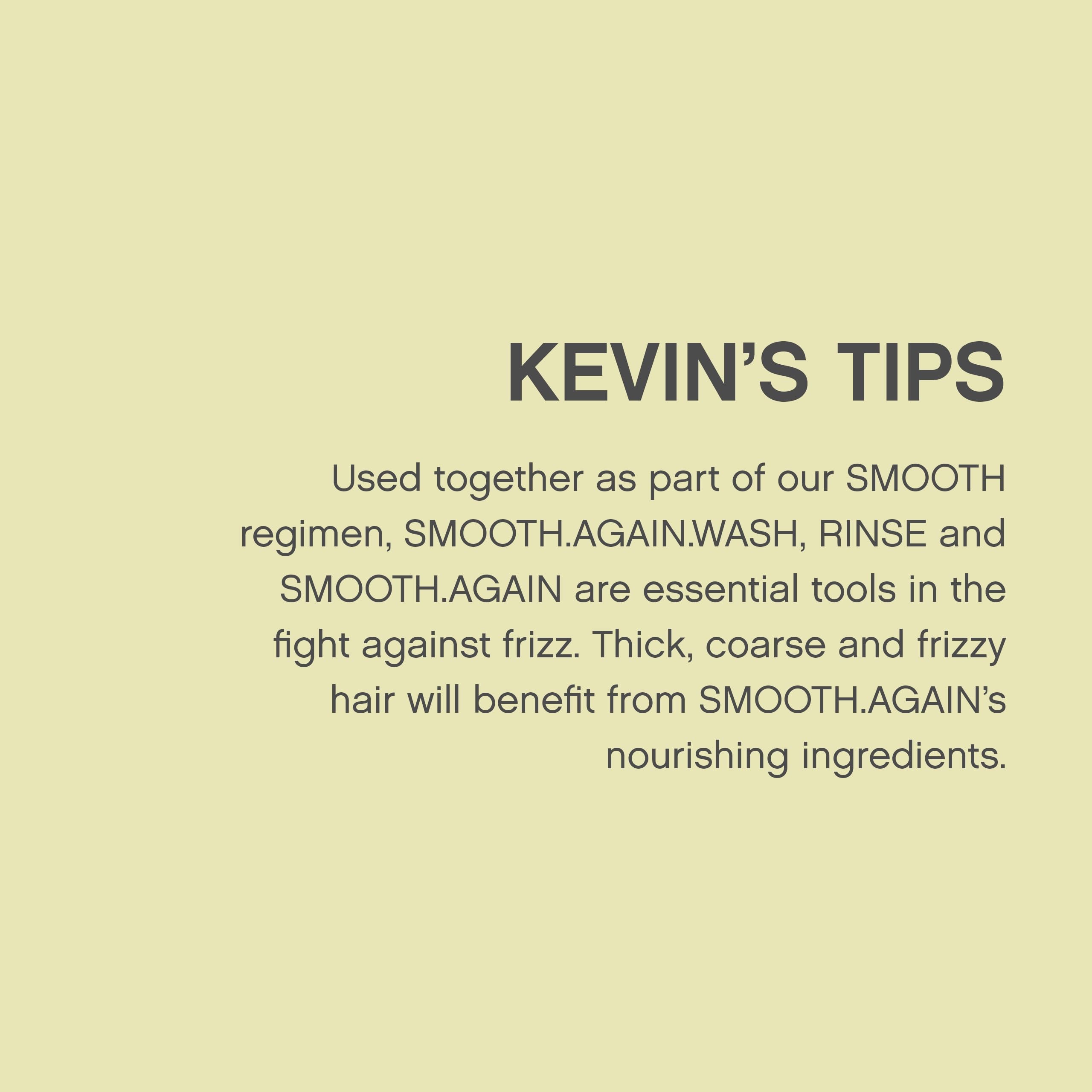 Kevin.MURPHY Smooth.Again – Smoothing Leave-In for Thick, Coarse Hair (Anti-Frizz) – 2 x 200ml